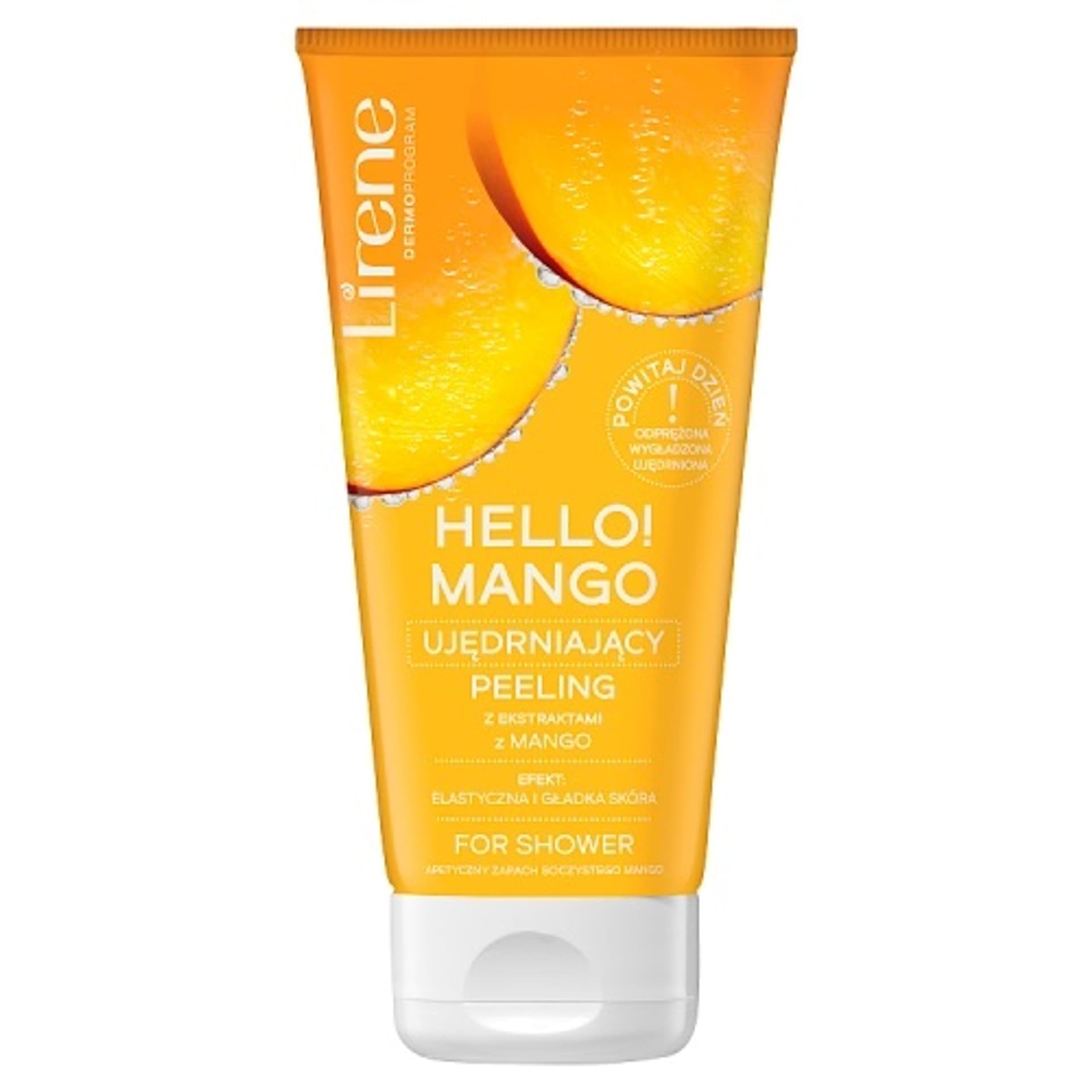 

LIRENE Hello! Mango ujędrniający peeling do ciała z ekstraktem z mango 200ml