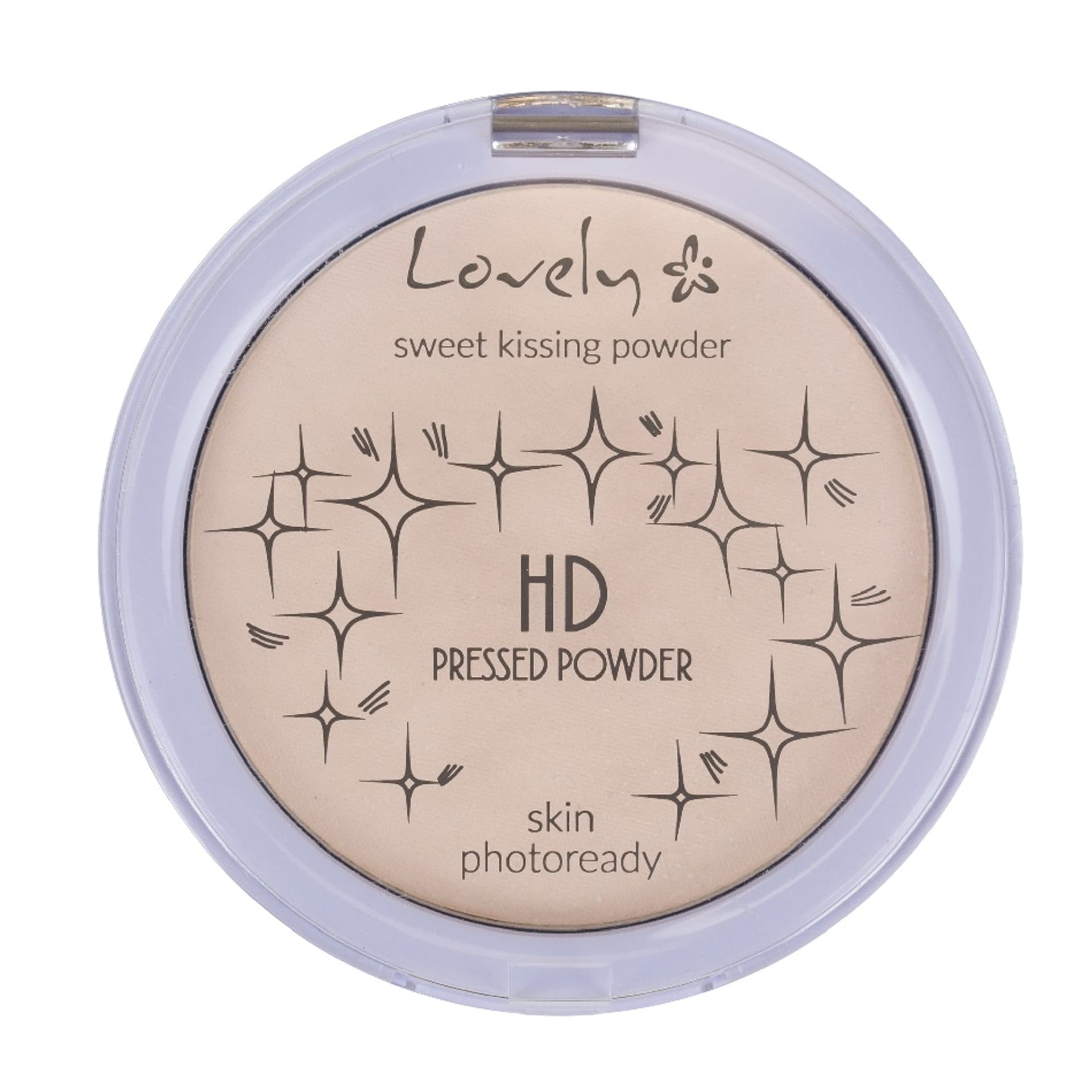 

LOVELY HD Pressed Powder transparentny, matujący puder do twarzy z Olejem Jojoba 10g