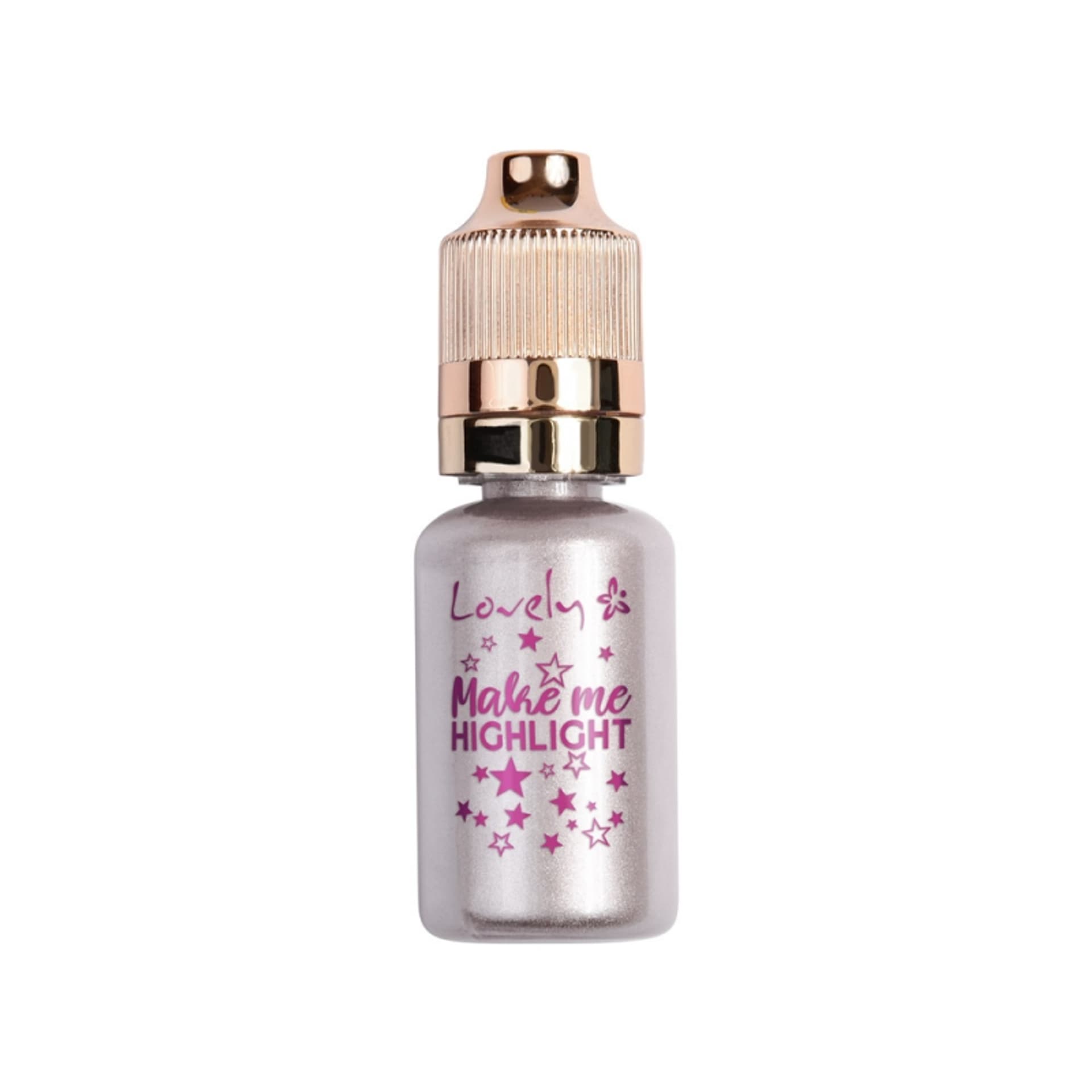 

LOVELY Make Me Highlight płynny rozświetlacz do twarzy 01 Silver 17ml