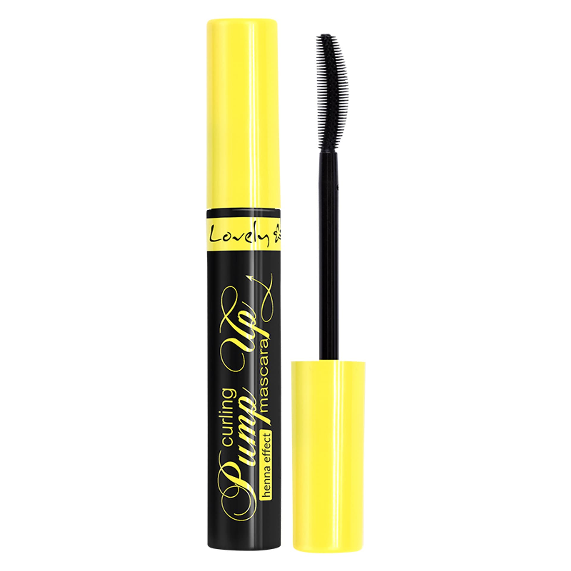 

LOVELY Pump Up Curling Mascara tusz do rzęs z efektem henny Black