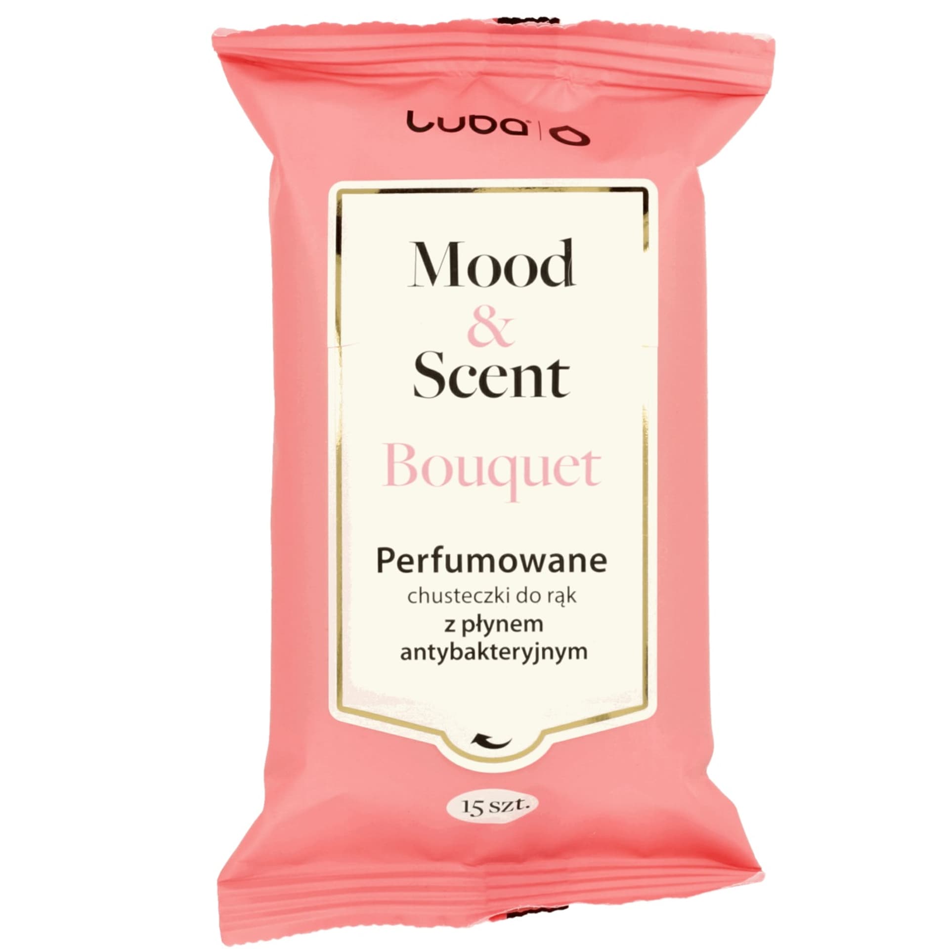 

LUBA MoodScent chusteczki perfumowane antybakteryjne Bouquet 15szt.
