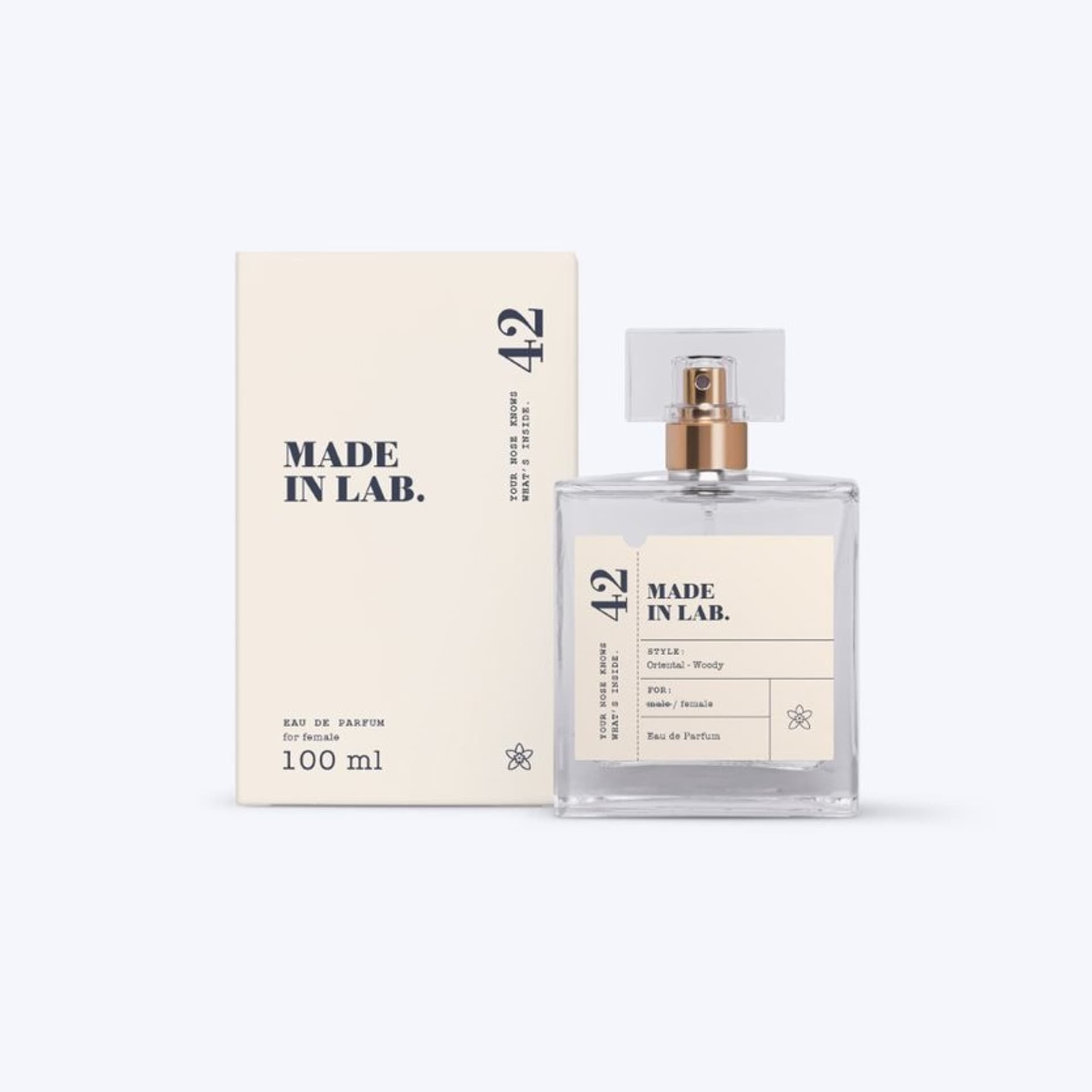 

MADE IN LAB 42 Women EDP spray 100ml