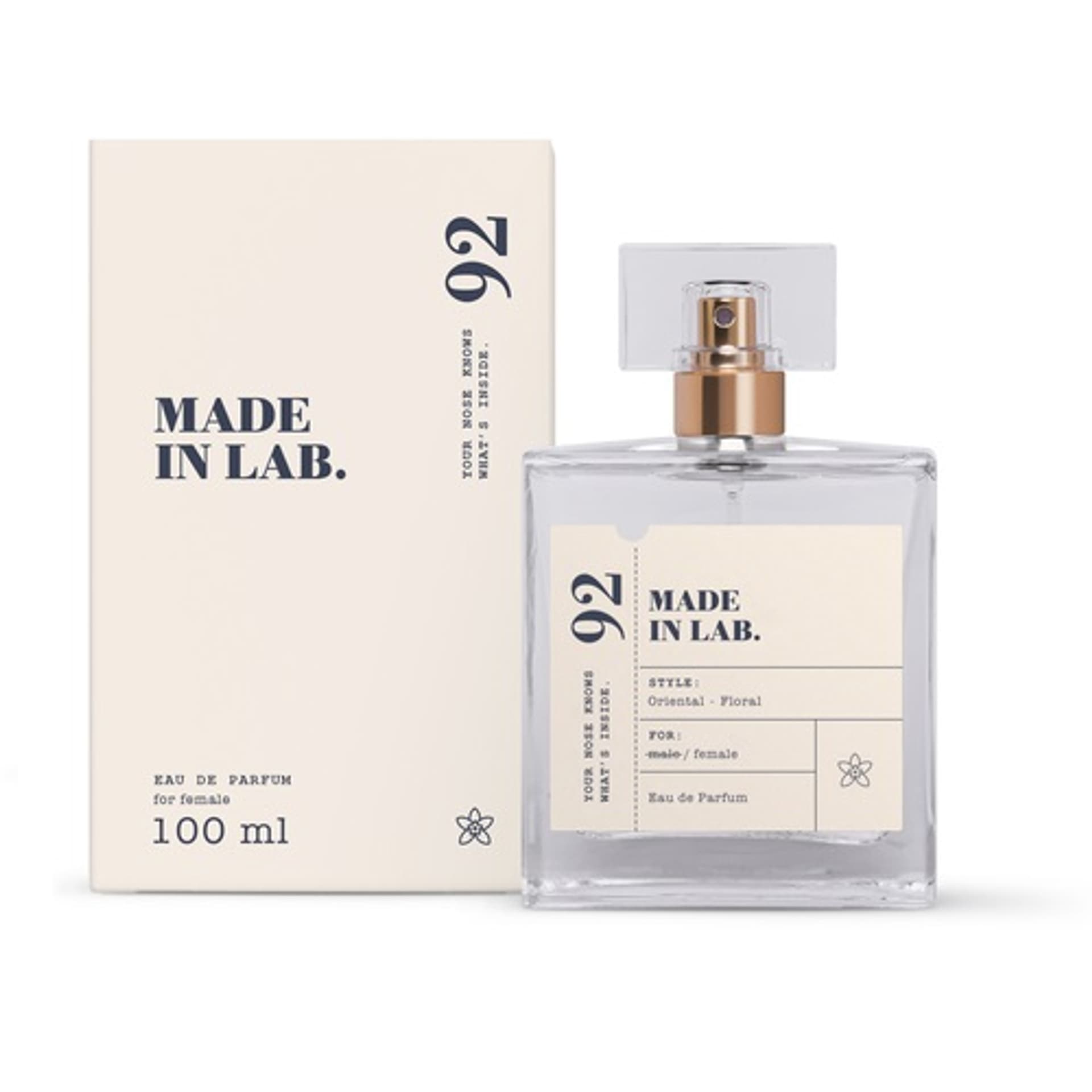 

MADE IN LAB 92 Women EDP spray 100ml