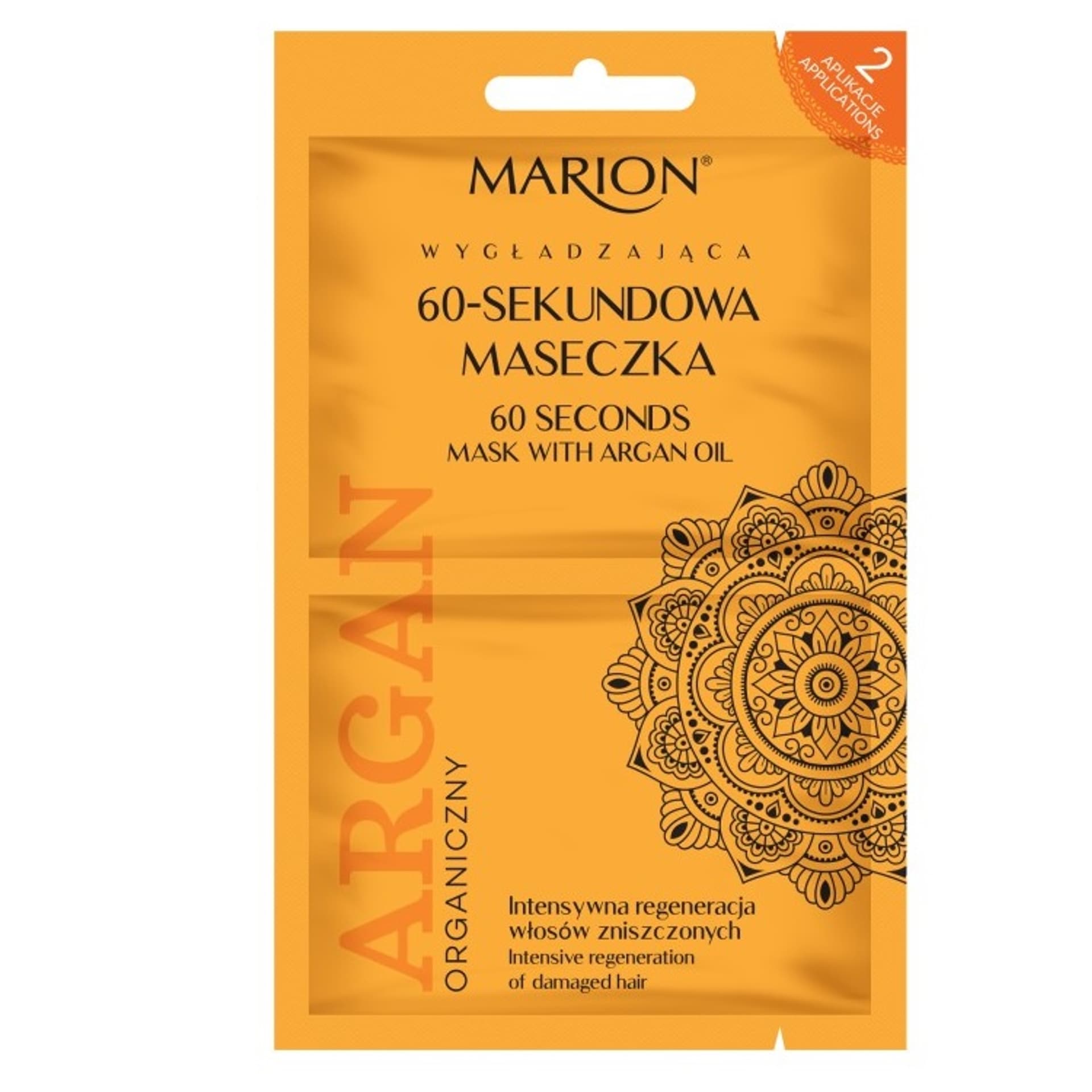 

MARION Argan Organiczny 60-sekundowa maseczka 2x7,5ml