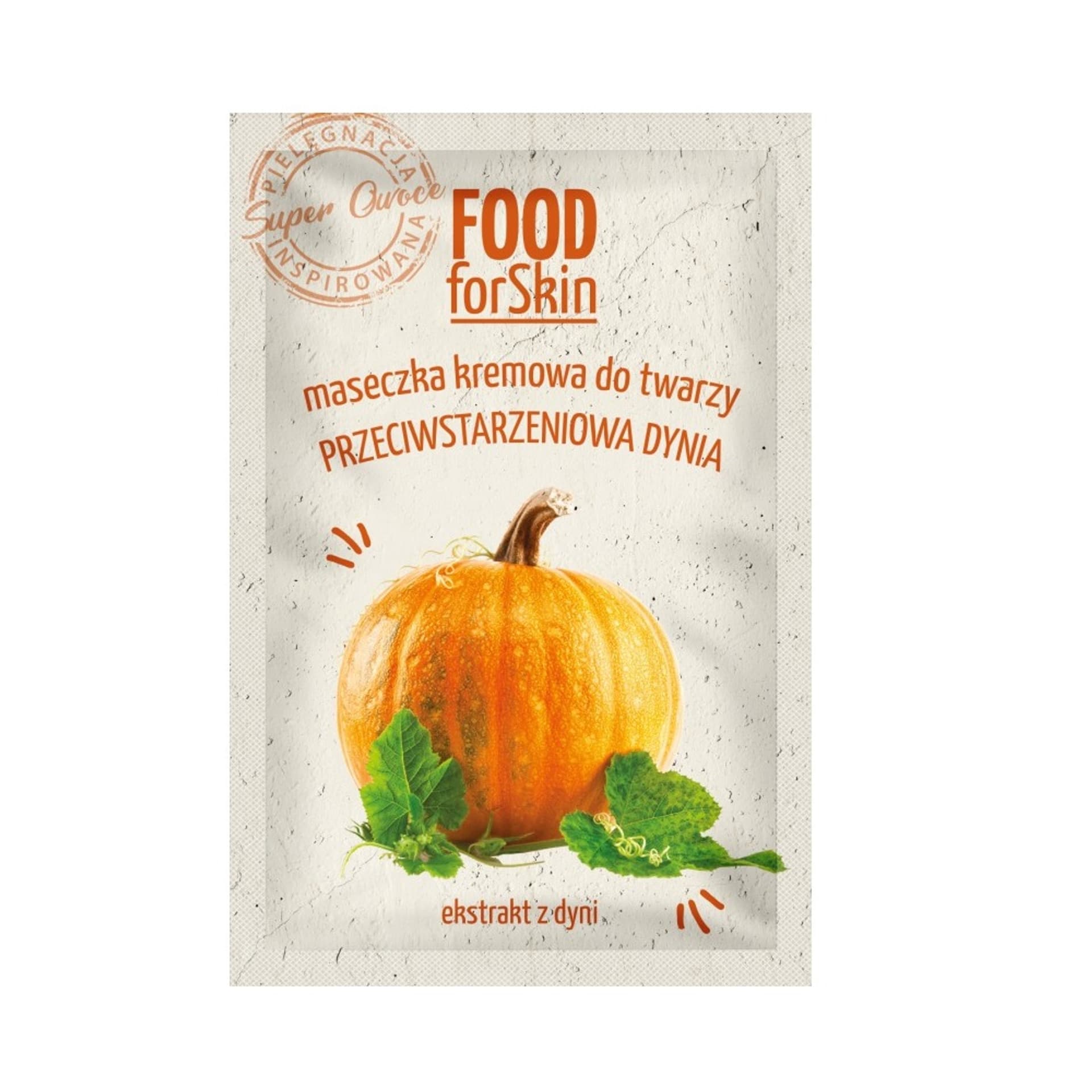 

MARION Food For Skin maseczka kremowa do twarzy Przeciwstarzeniowa Dynia 6ml