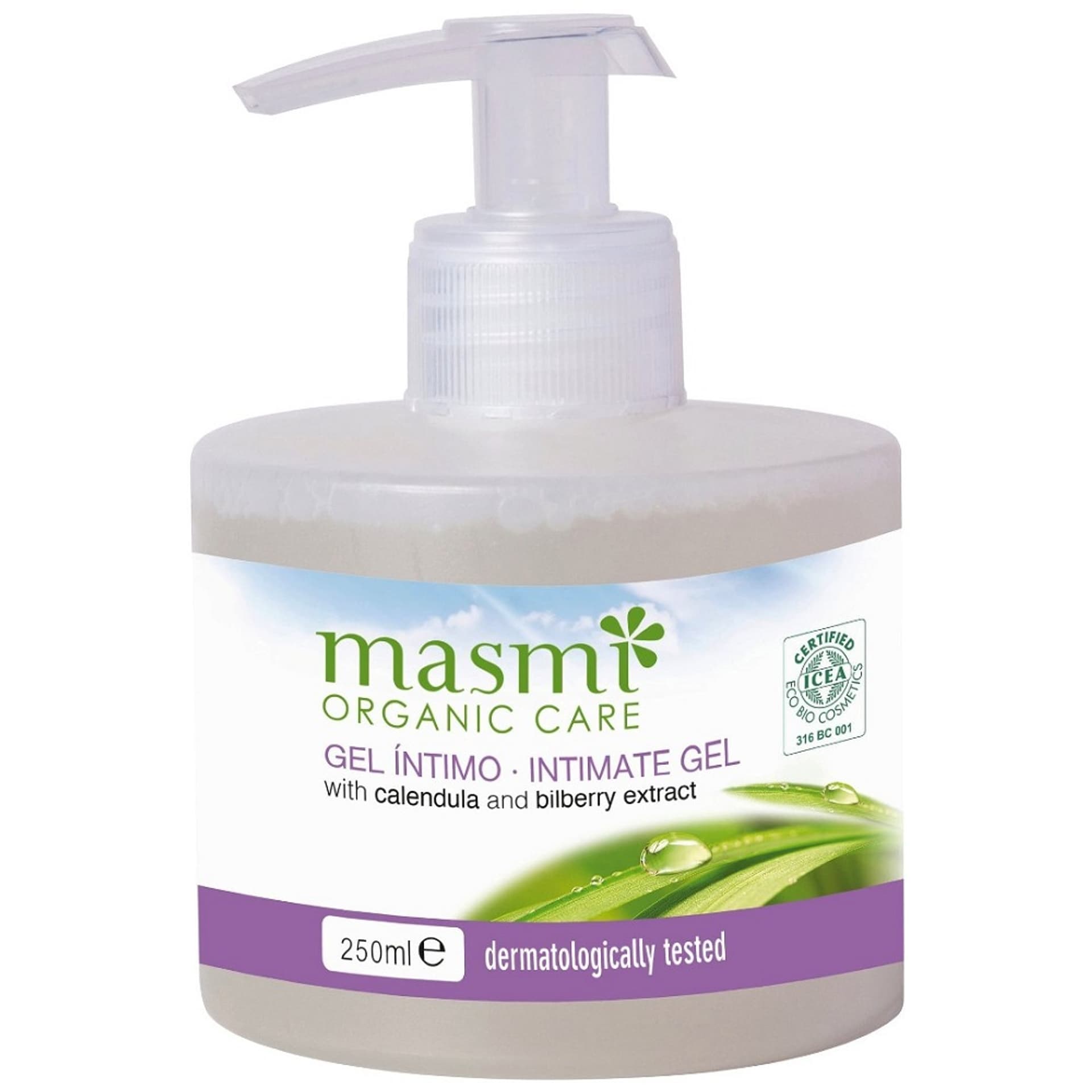 

MASMI Organic Care Intimate Gel delikatny żel do higieny intymnej z ekstraktem z nagietka i borówki 250ml