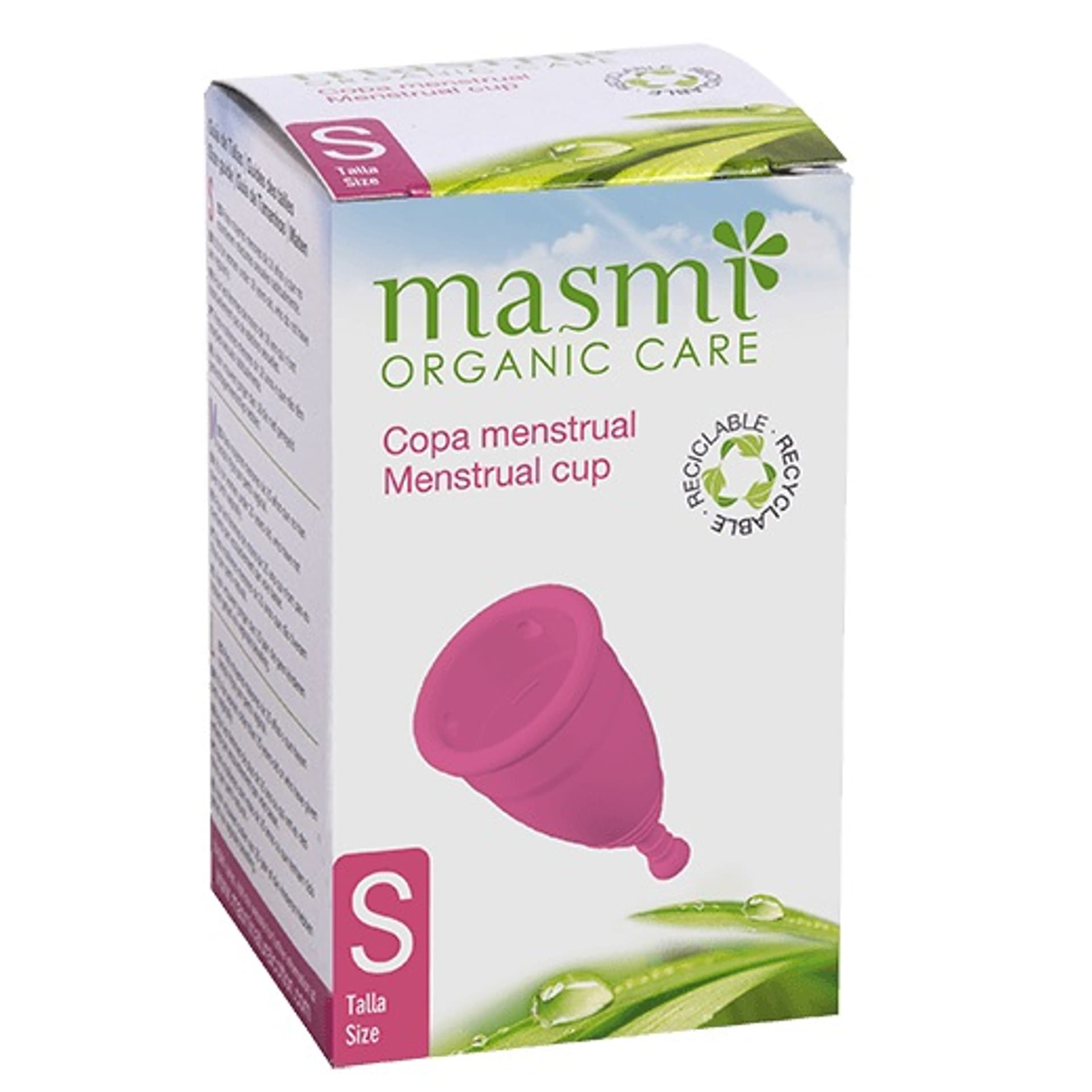 

MASMI Organic Care Menstrual Cup kubeczek menstruacyjny S