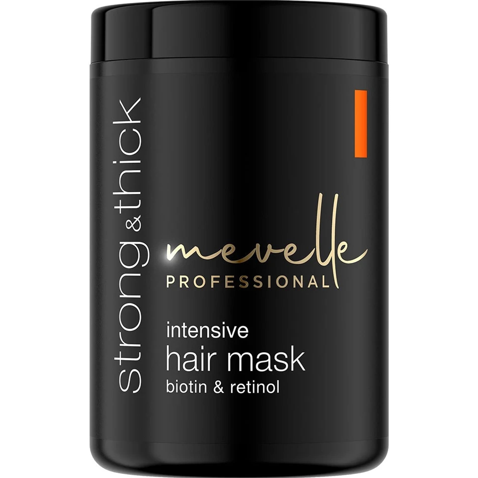 

MEVELLE PROFESSIONAL Strong Thick Intensive Hair Mask maska do włosów osłabionych Biotin Retinol 900ml