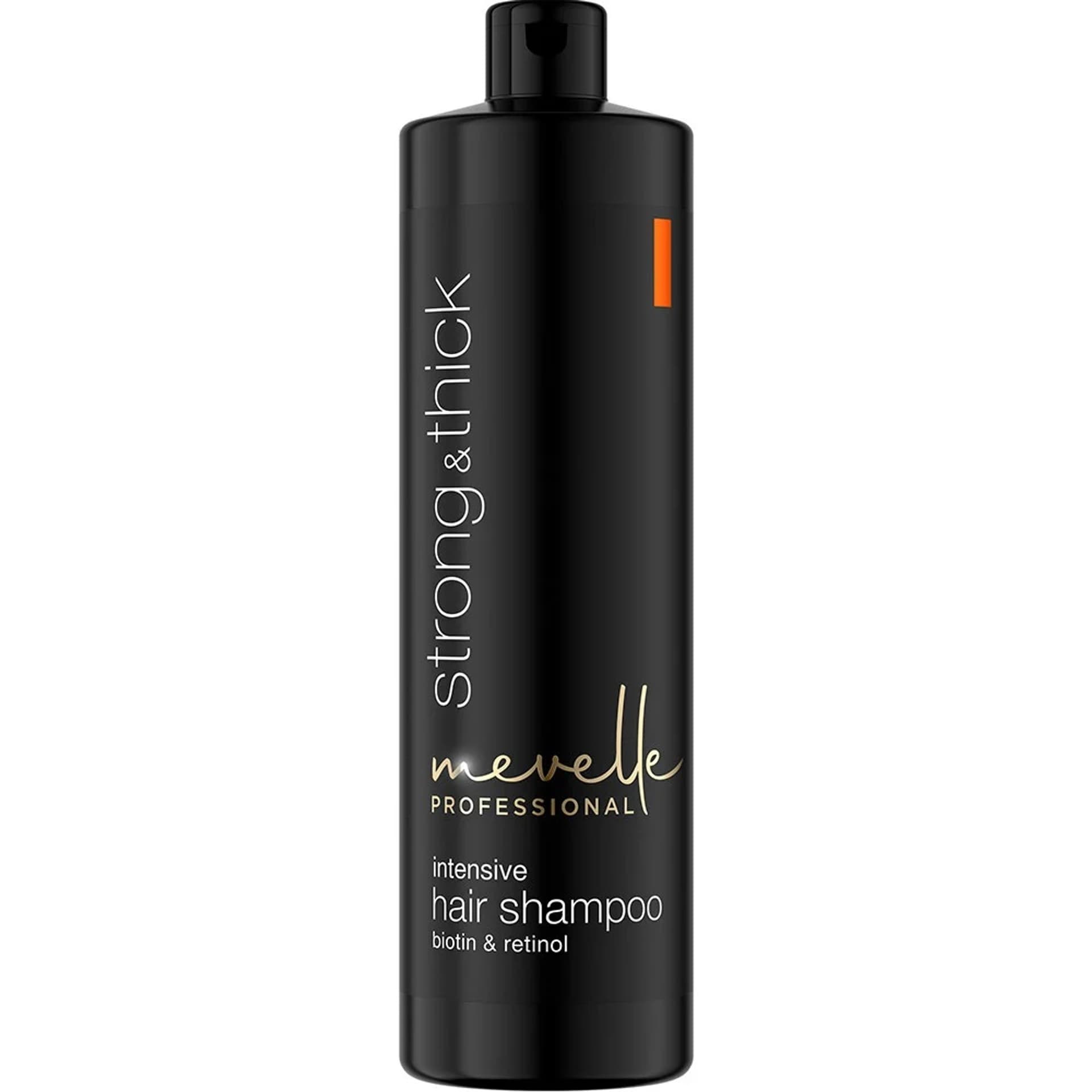 

MEVELLE PROFESSIONAL Strong Thick Intensive Hair Shampoo szampon do włosów osłabionych Biotin Retinol 900ml