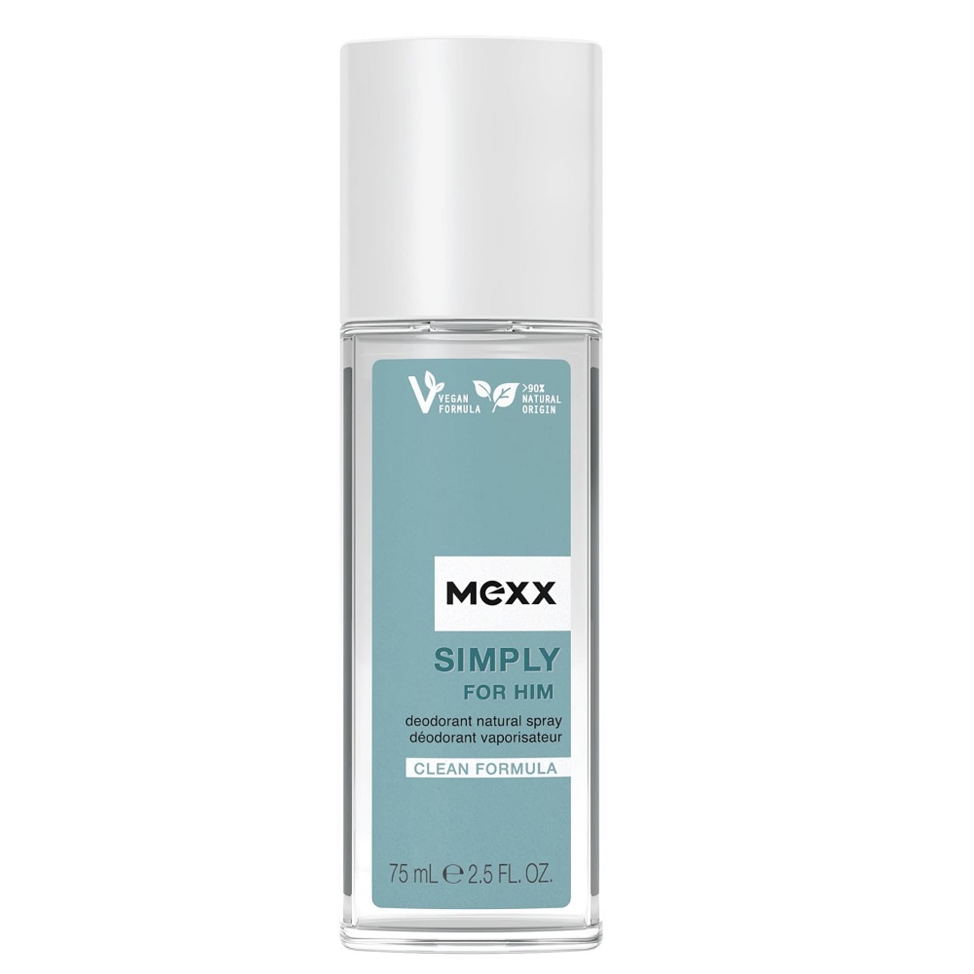 

MEXX Simply For Him DEO spray glass 75ml