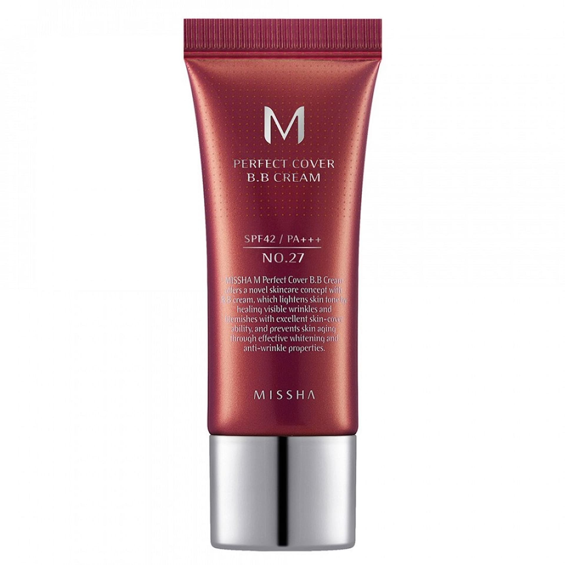 

MISSHA M Perfect Cover BB Cream SPF42/PA+++ wielofunkcyjny krem BB No.27 20ml