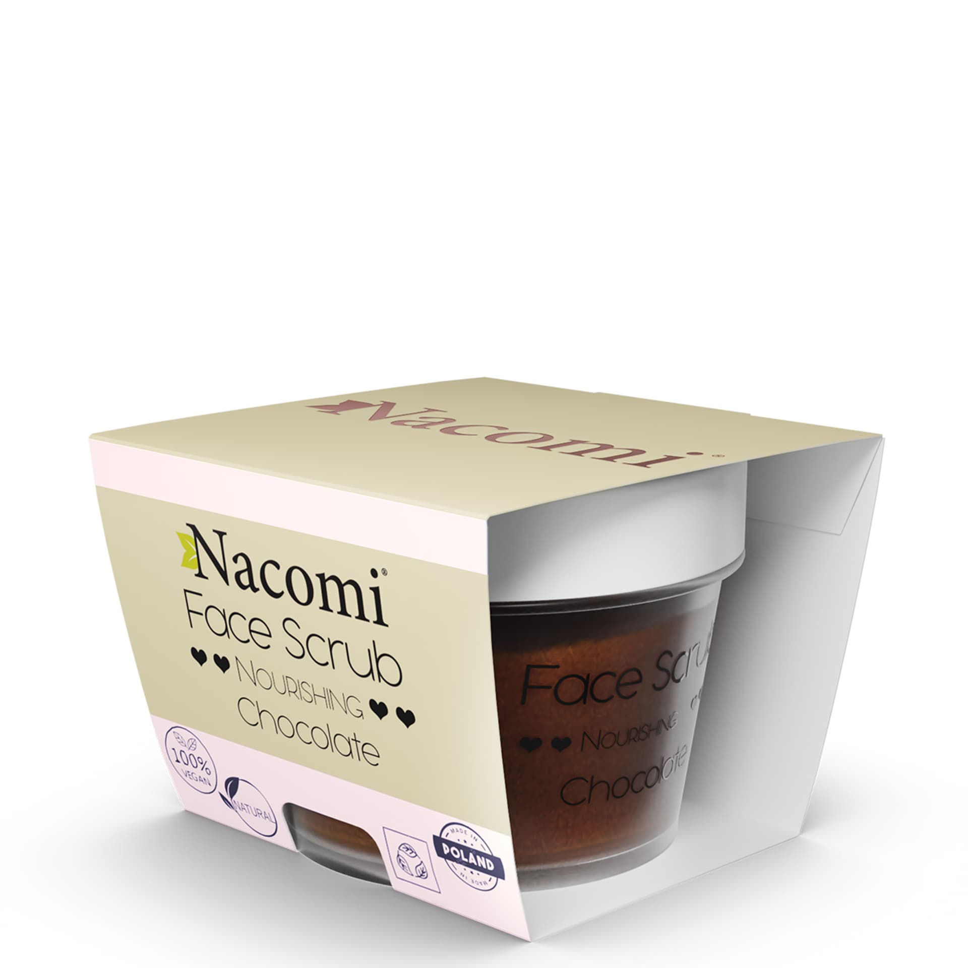 

NACOMI Face Scrub Nourishing peeling odżywczy do twarzy i ust Chocolate 80g