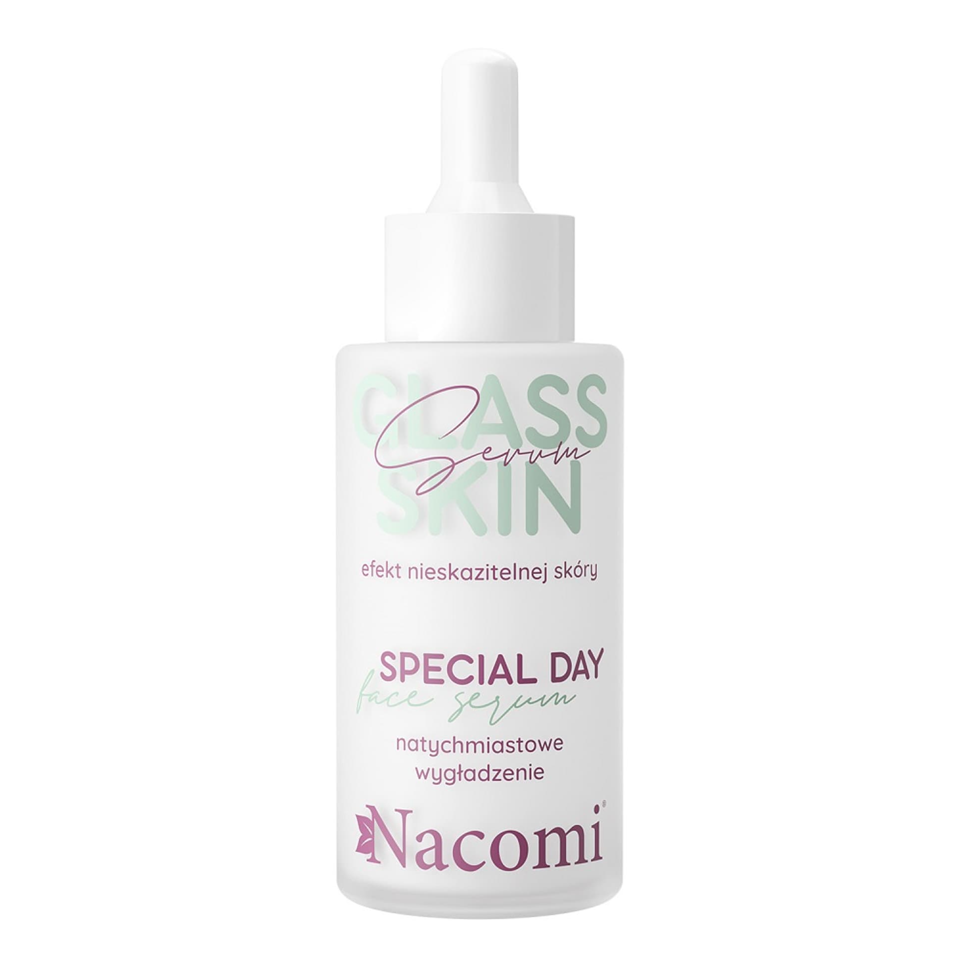 

NACOMI Glass Skin Serum wygładzajace serum do twarzy 40ml