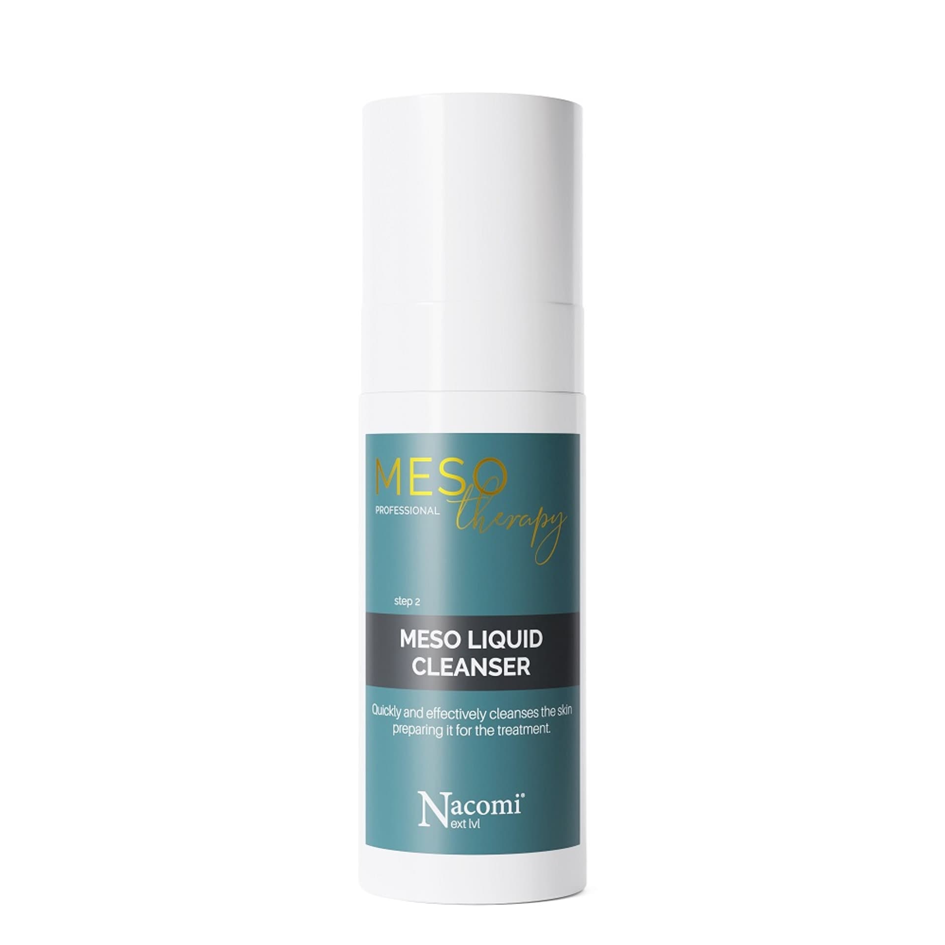 

NACOMI Meso Therapy Step 2 Liquid Cleanser płyn oczyszczający o działaniu antybakteryjnym 100ml