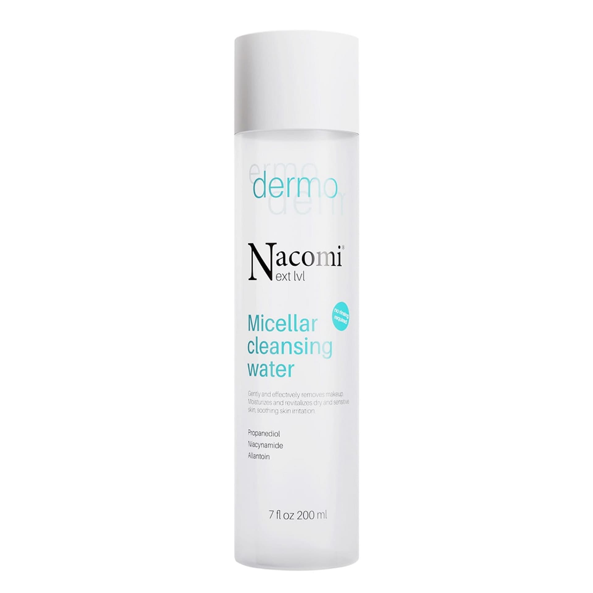 

NACOMI Next Level Dermo Micellar Cleansing Water płyn micelarny do suchej i wrażliwej skóry 200ml