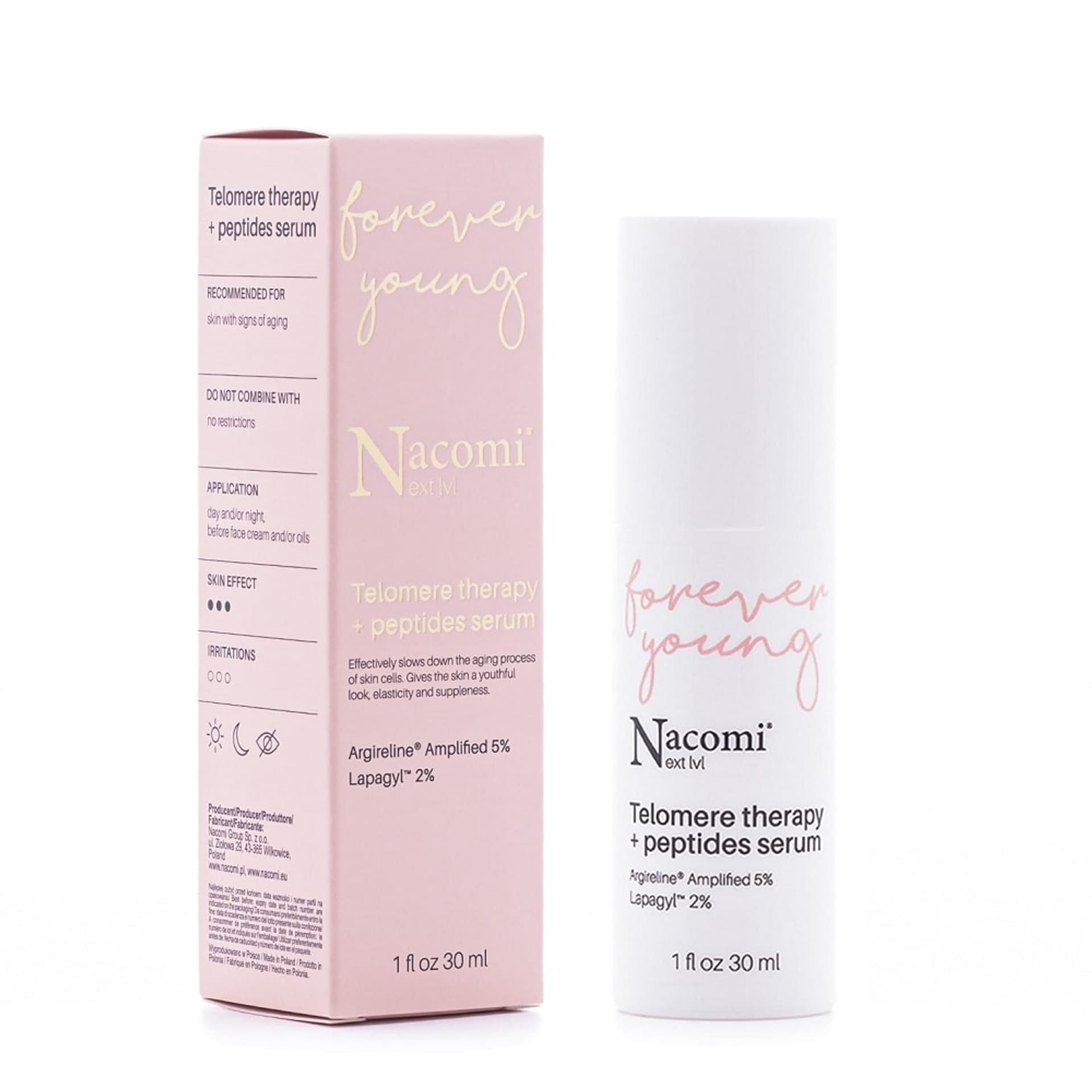 

NACOMI Next Level terapia telomerowa z peptydami 30ml