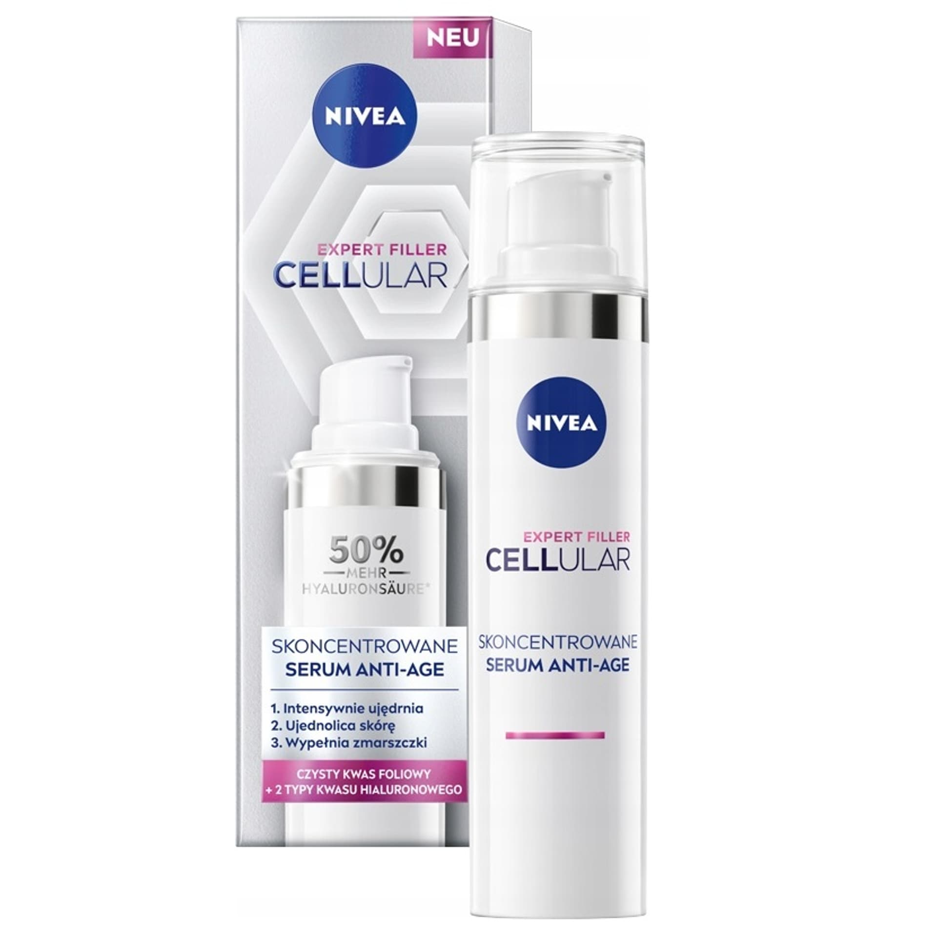 

NIVEA Cellular Expert Filler Skoncentrowane Serum Anti-Age 30ml