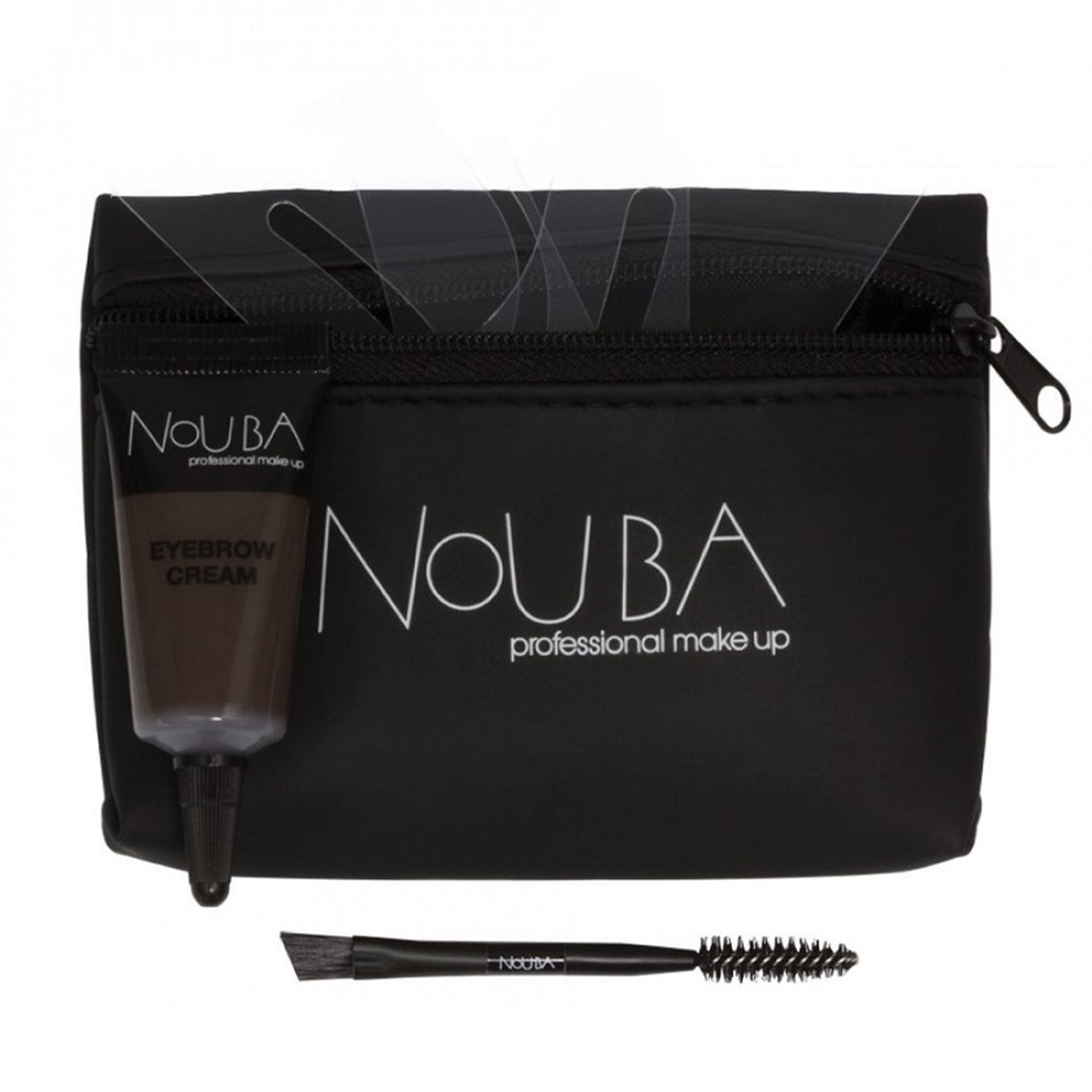 

NOUBA SET Brow Improver 30 Eyebrow Cream + Double Ended Applicator + Stencils żel do stylizacji brwi + pędzelek do brwi + szablony