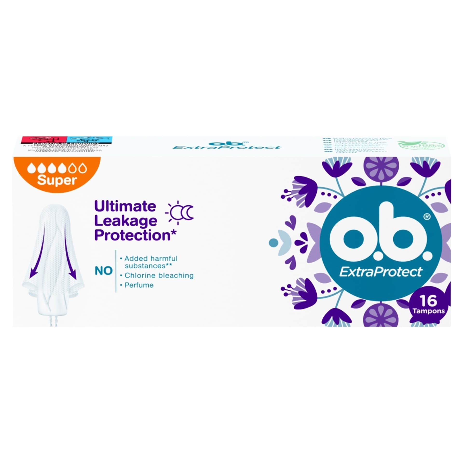 

O.B. ExtraProtect Super tampony 16szt.