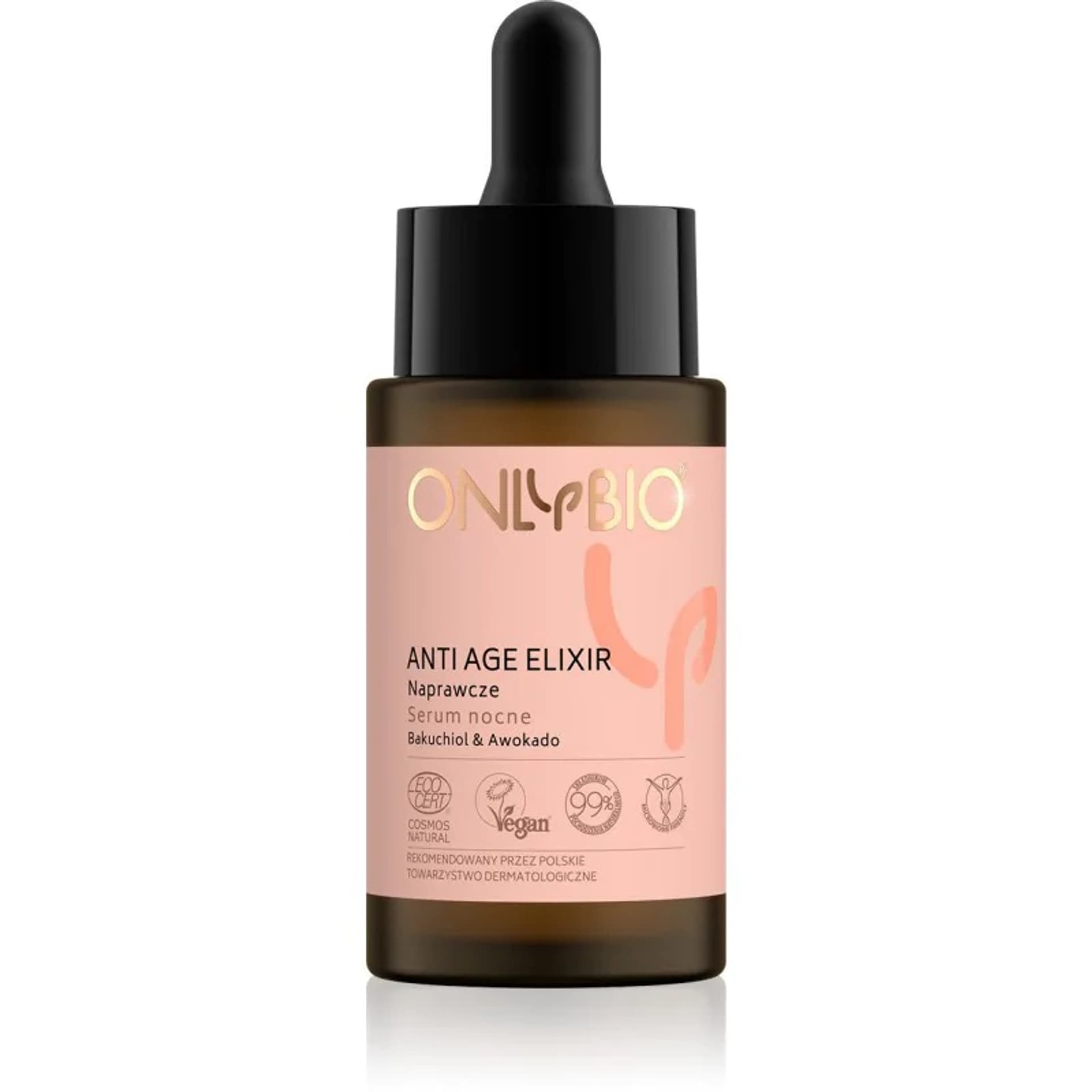 

ONLYBIO Anti Age Elixir naprawcze serum nocne 30ml