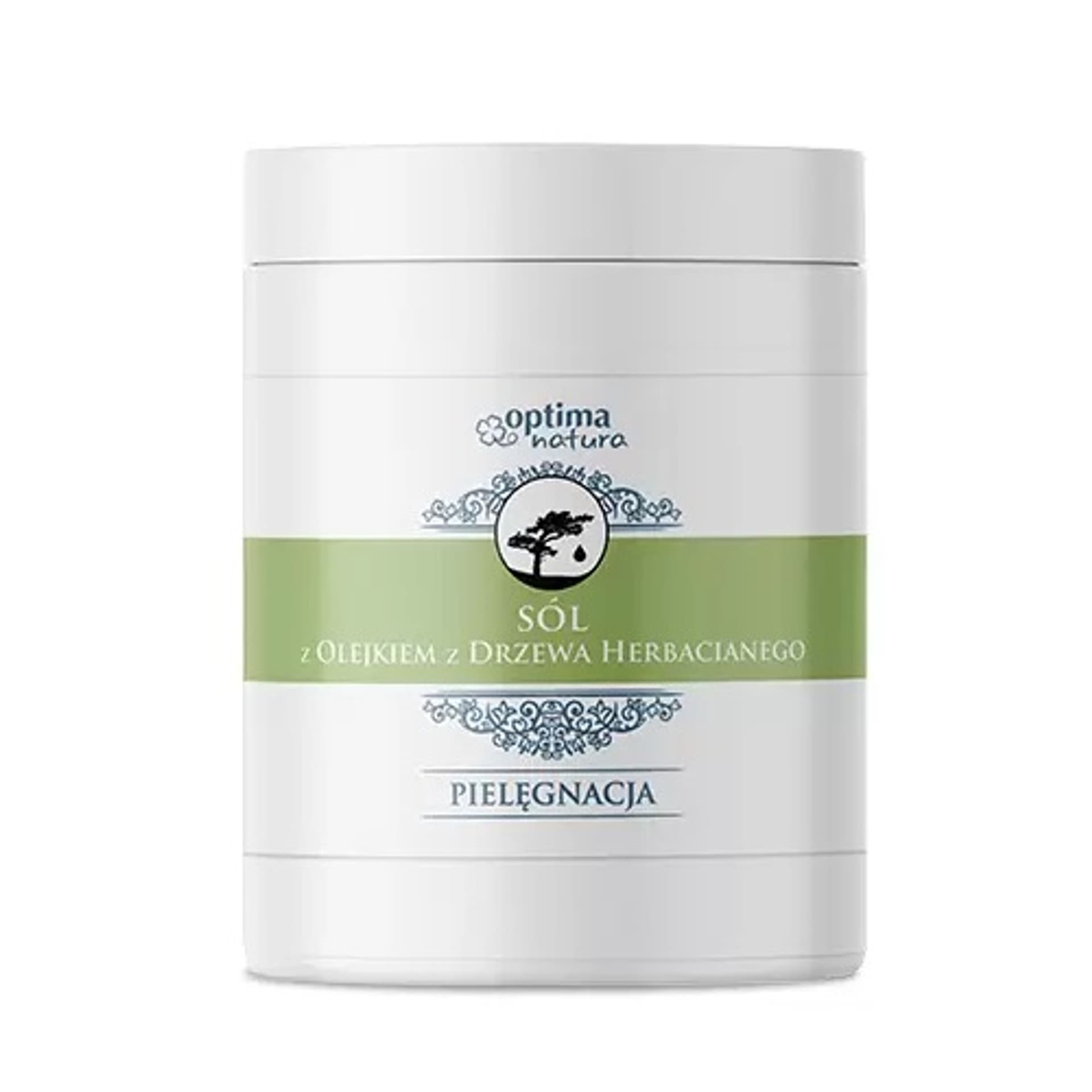 

Naturalna Sól Jodowo-bromowa Pielęgnacja Sól z Olejkiem z Drzewa Herbacianego 1 kg Optima Natura