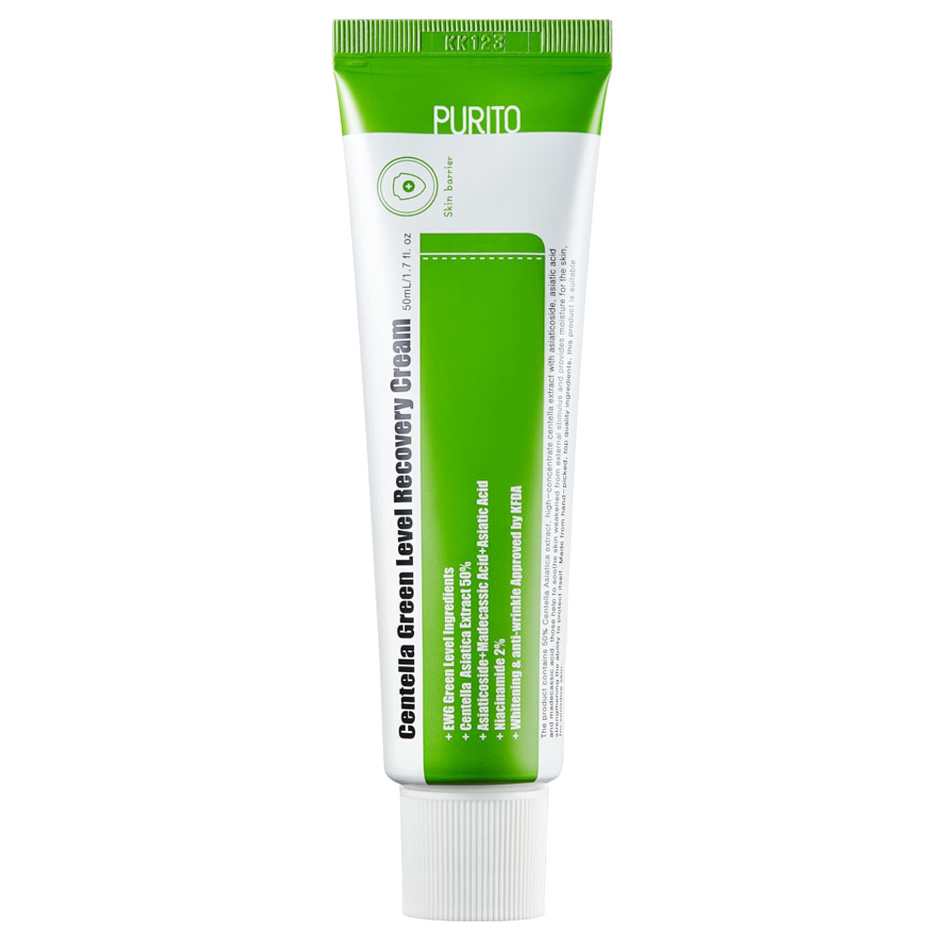 

PURITO Centella Green Level Recovery Cream regenerujący krem z wąkroty azjatyckiej 50ml