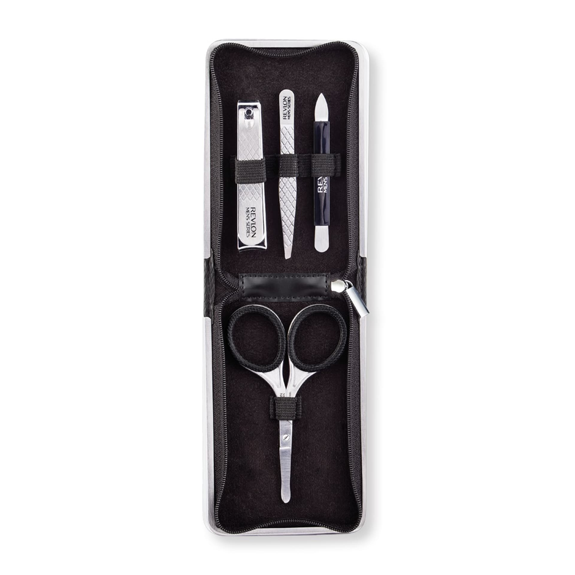 

REVLON SET Men's Grooming nożyczki + pęseta + obcinacz + pilnik 42063
