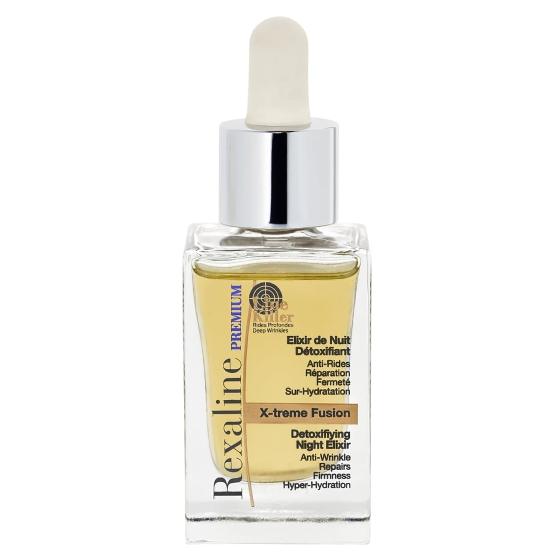 

REXALINE Premium Line Killer X-treme Fusion Detoxifiying Night Elixir przeciwzmarszczkowy eliksir do skóry dojrzałej i suchej na noc 30ml