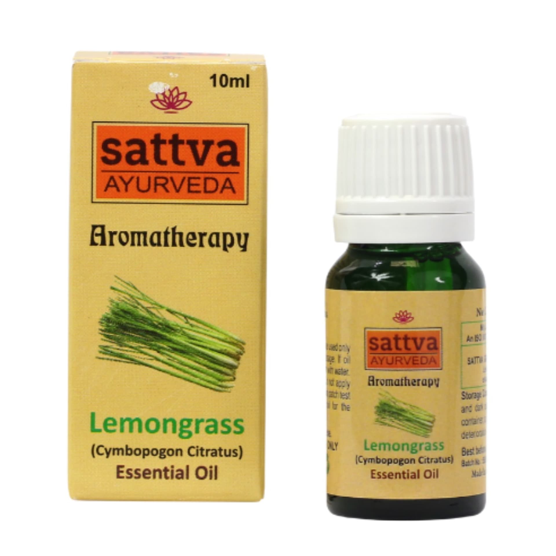 

SATTVA Aromatherapy Essential Oil olejek eteryczny Leomongrass 10ml