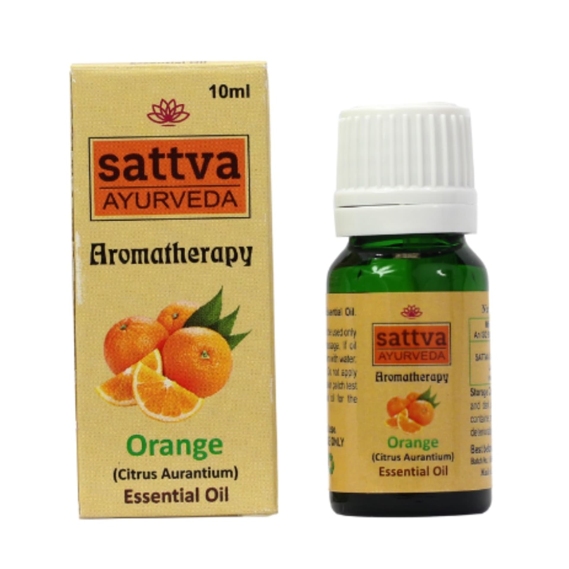 

SATTVA Aromatherapy Essential Oil olejek eteryczny Orange 10ml