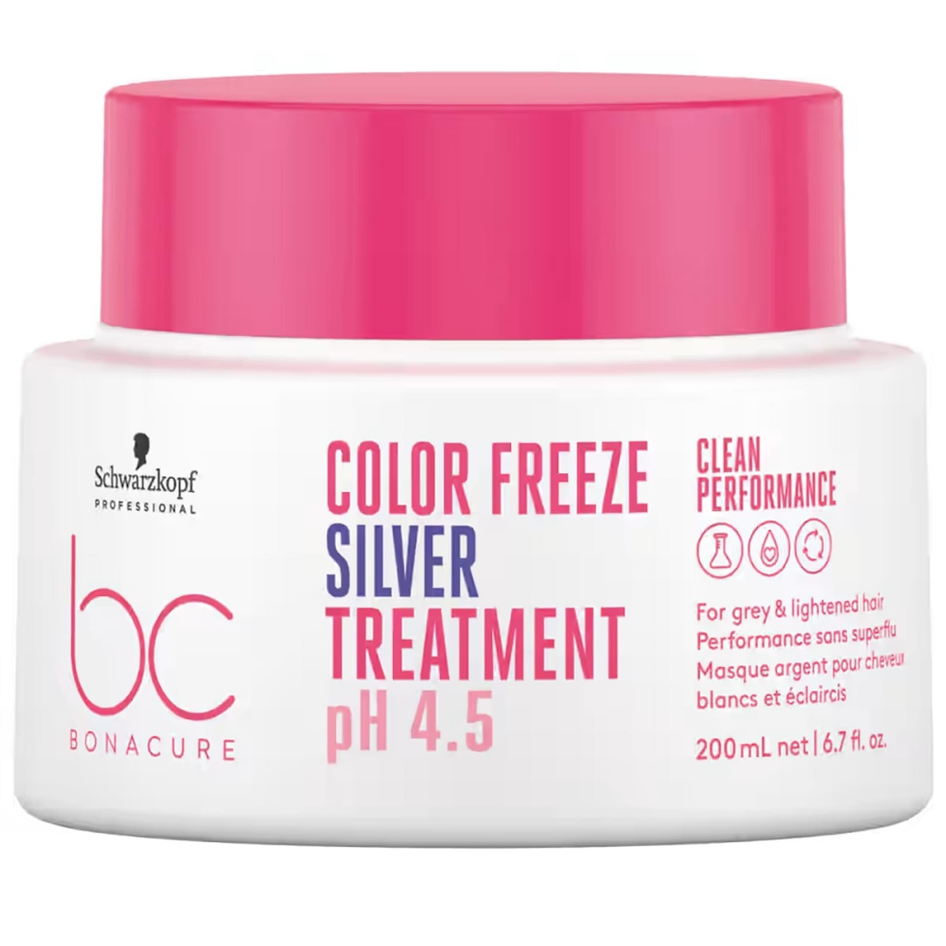 

SCHWARZKOPF PROFESSIONAL BC Color Freeze Silver intensywnie odbudowująca kremowa maska do włosów farbowanych 200ml