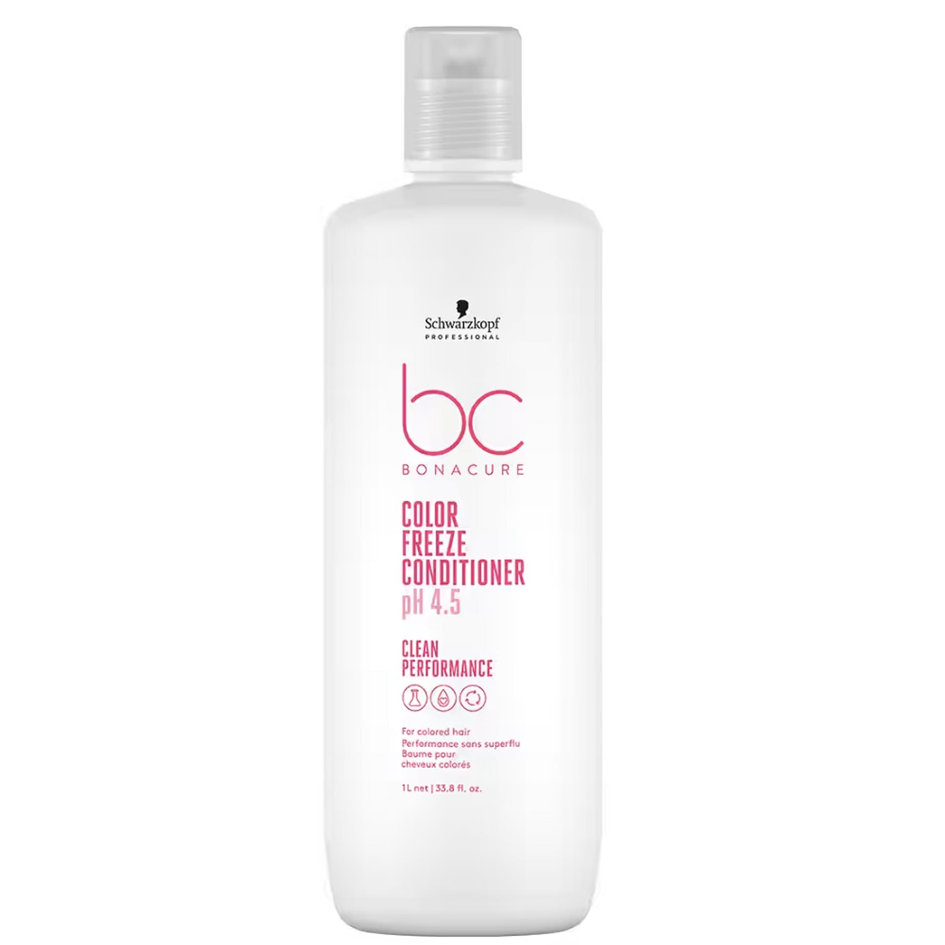 

SCHWARZKOPF PROFESSIONAL BC Color Freeze odżywka opracowana do delikatnego odżywiania lekko porowatych i farbowanych włosów 1000ml