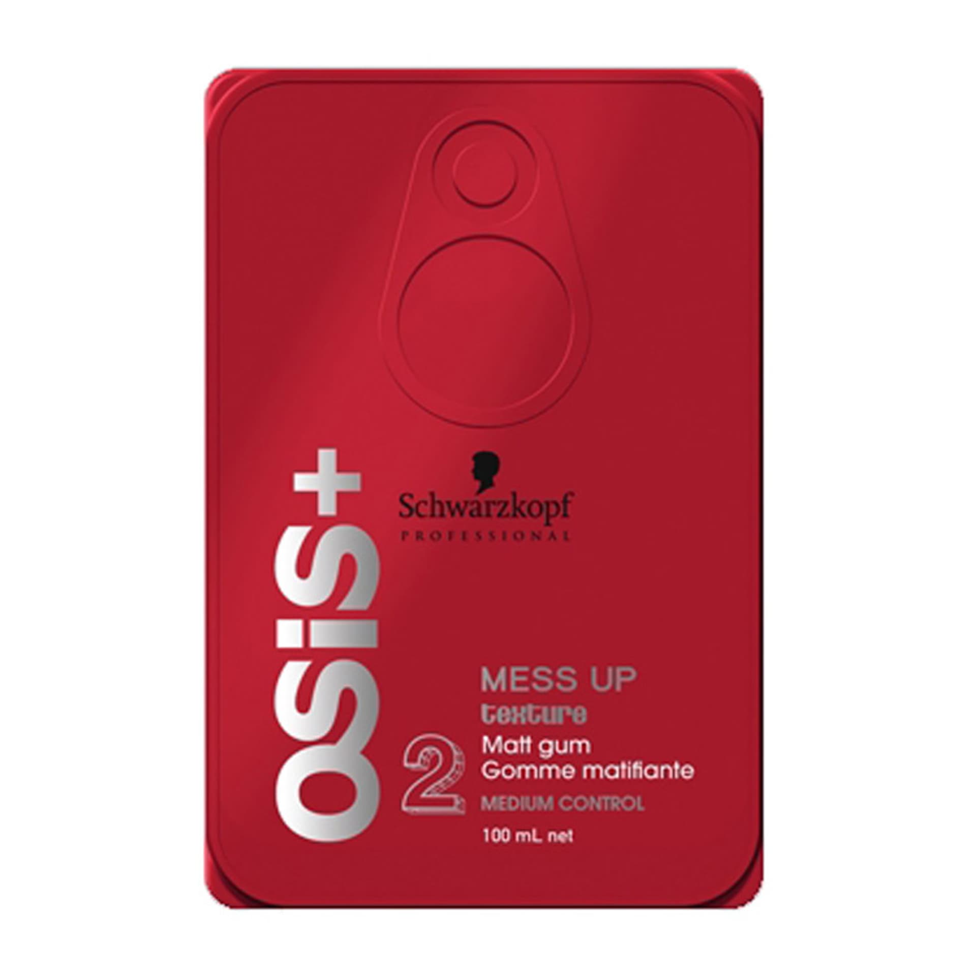 

*SCHWARZKOPF PROFESSIONAL_Osis+ Matte Paste Mess Up matowa pasta do włosów 2 Mednium Control 100ml