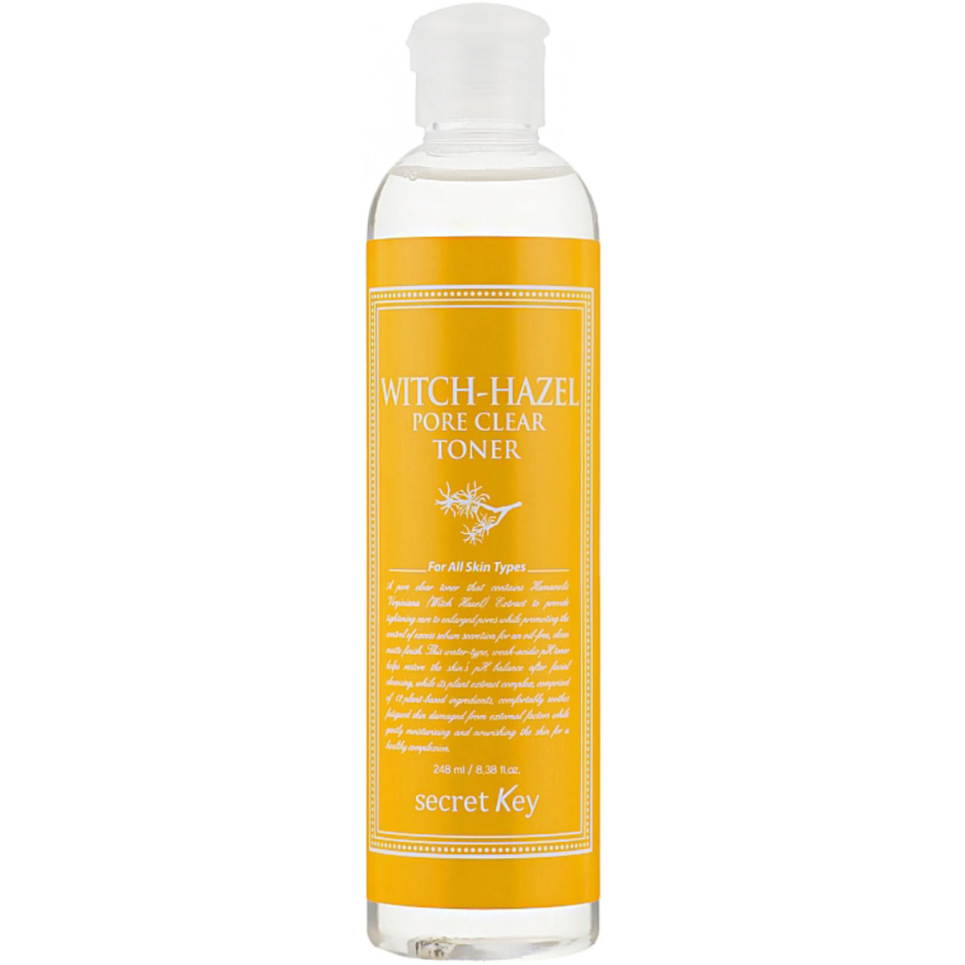 

SECRET KEY Witch Hazel Pore Clear Toner oczyszczający pory tonik do twarzy 248ml
