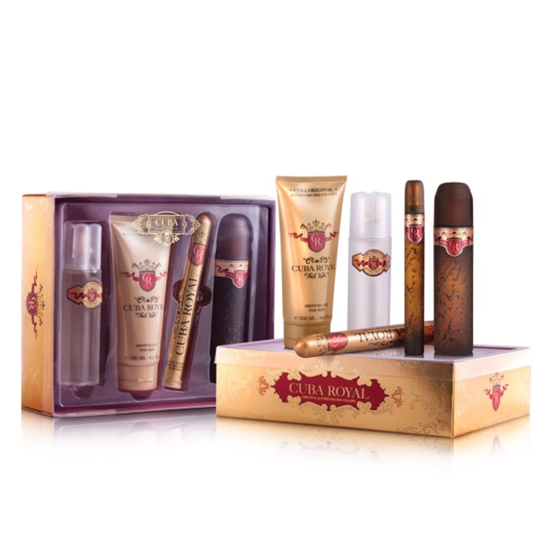 

SET CUBA ORIGINAL Cuba Royal EDT 100ml + EDT 15ml + SHOWER GEL 200ml + AS 100ml