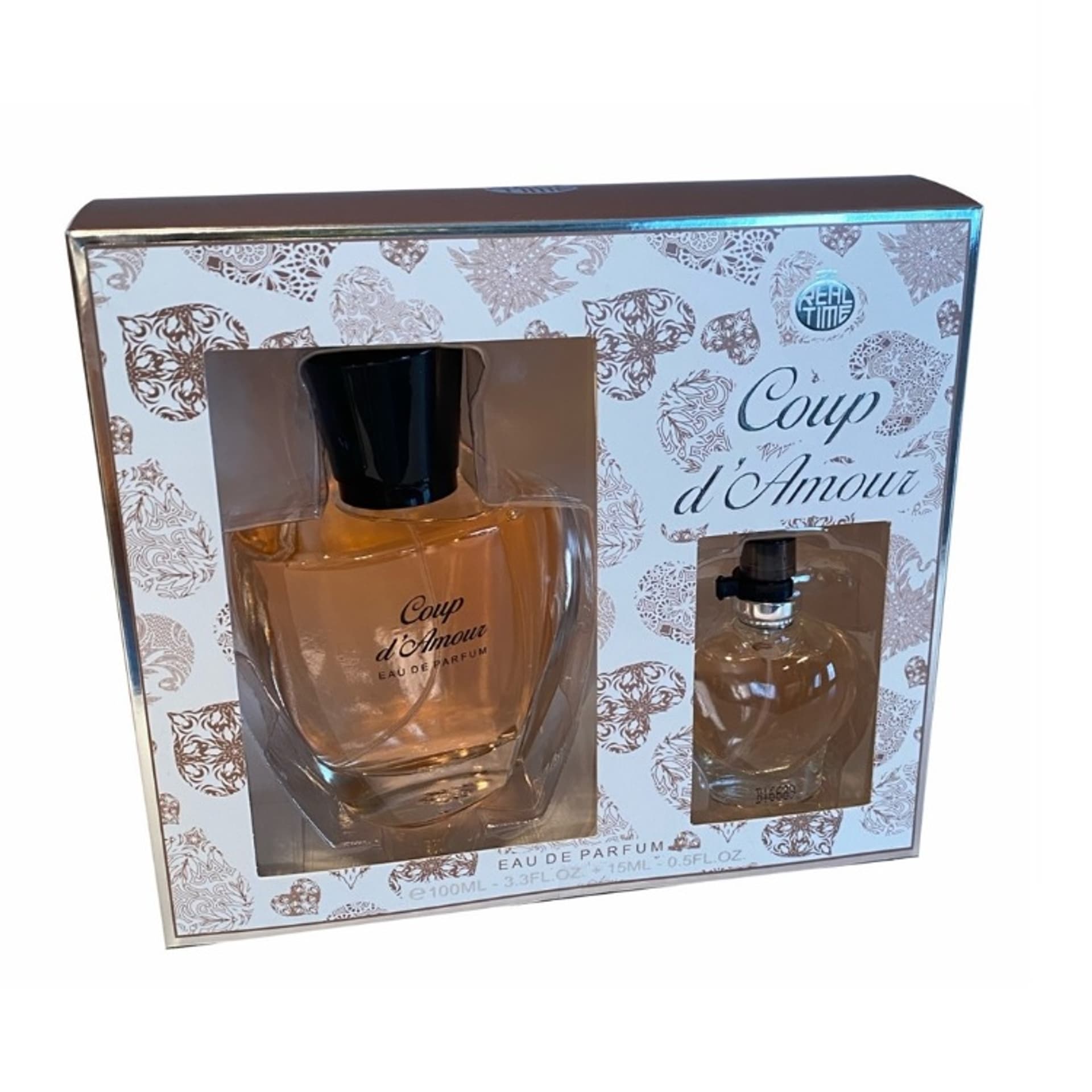 

SET REAL TIME Coup D'Amour EDP spray 100ml + EDP spray 10ml