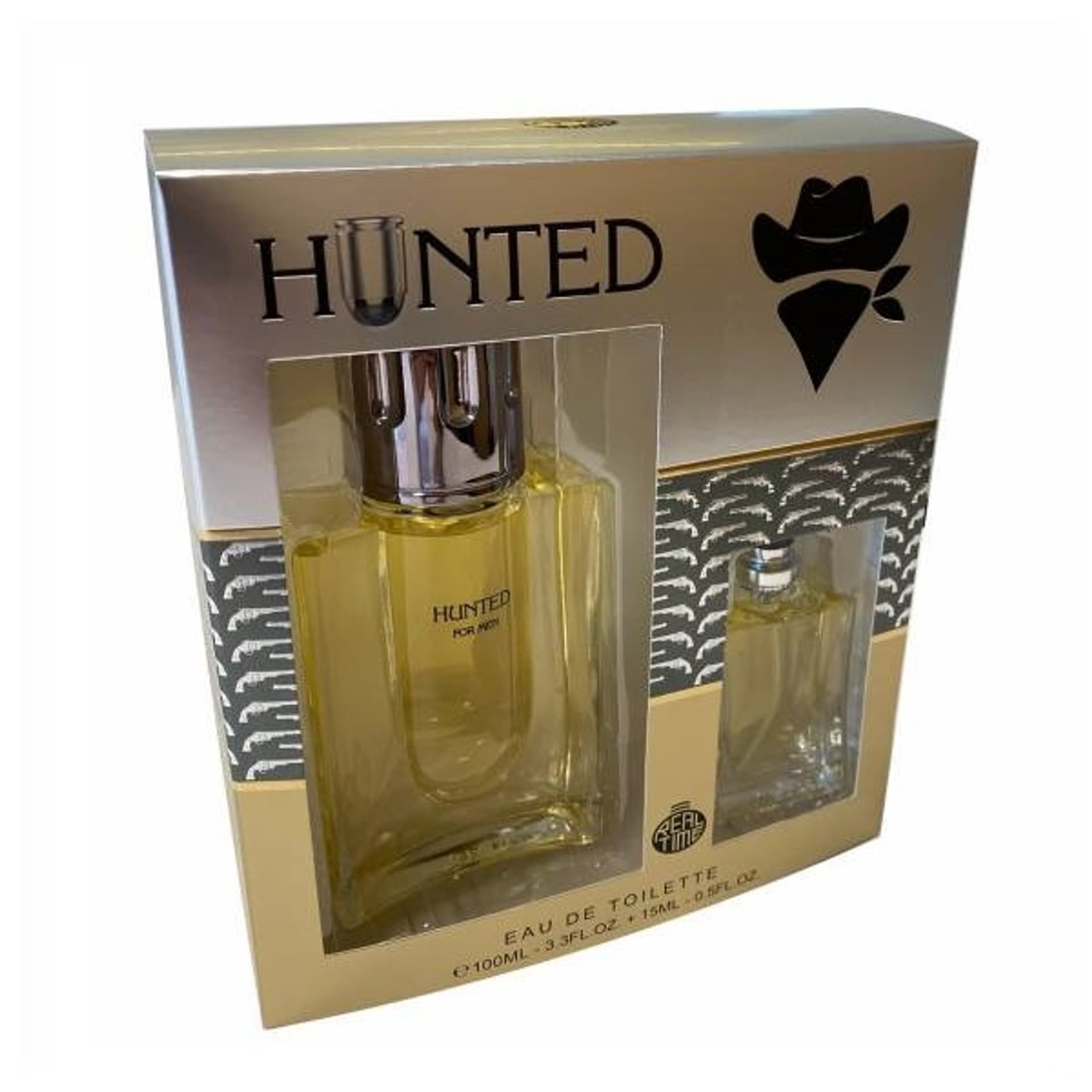 

SET REAL TIME Hunted For Men EDT spray 100ml + EDT spray 15ml