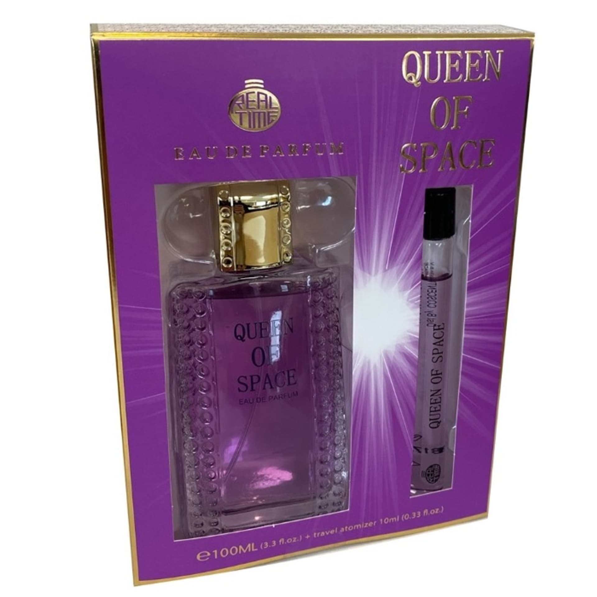 

SET REAL TIME Queen Of Space EDP spray 100ml + EDP spray 10ml