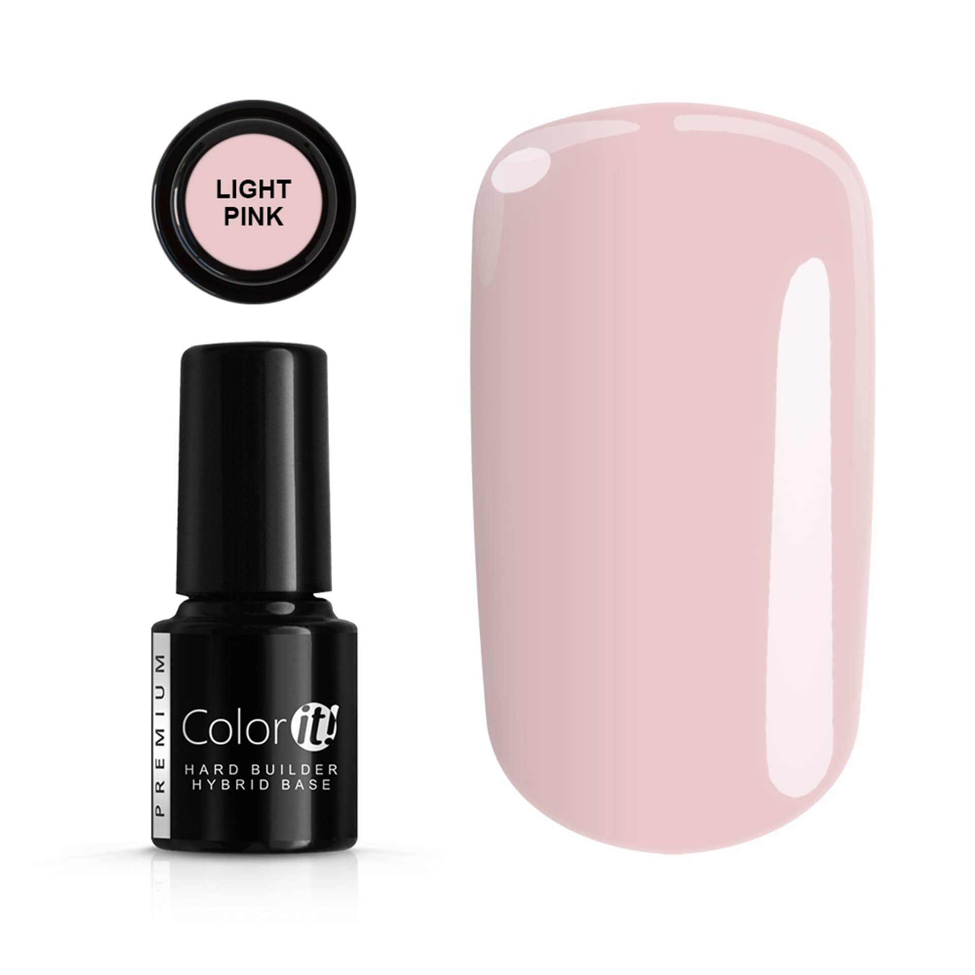 

SILCARE Color It Premium Hard Builder Hybrid Base baza pod lakier hybrydowy Light Pink 6g
