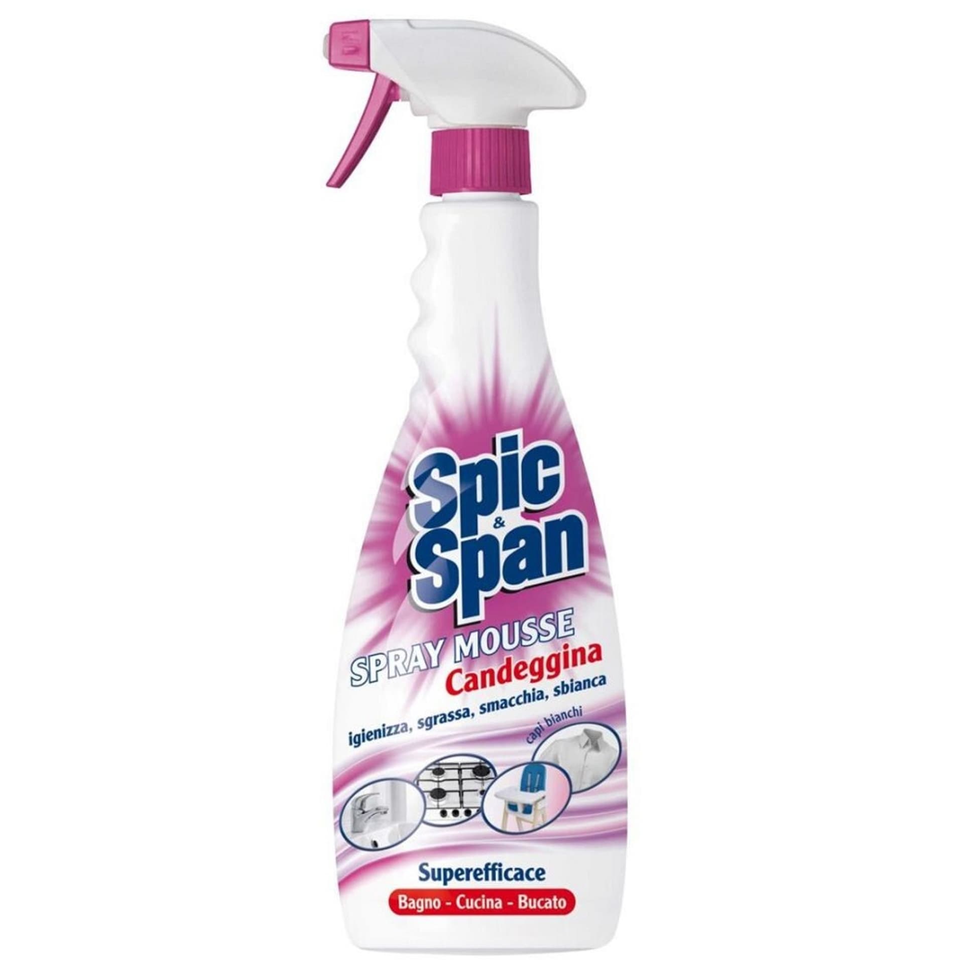 

SPICSPAN Pianka z wybielaczem Candeggina 750ml