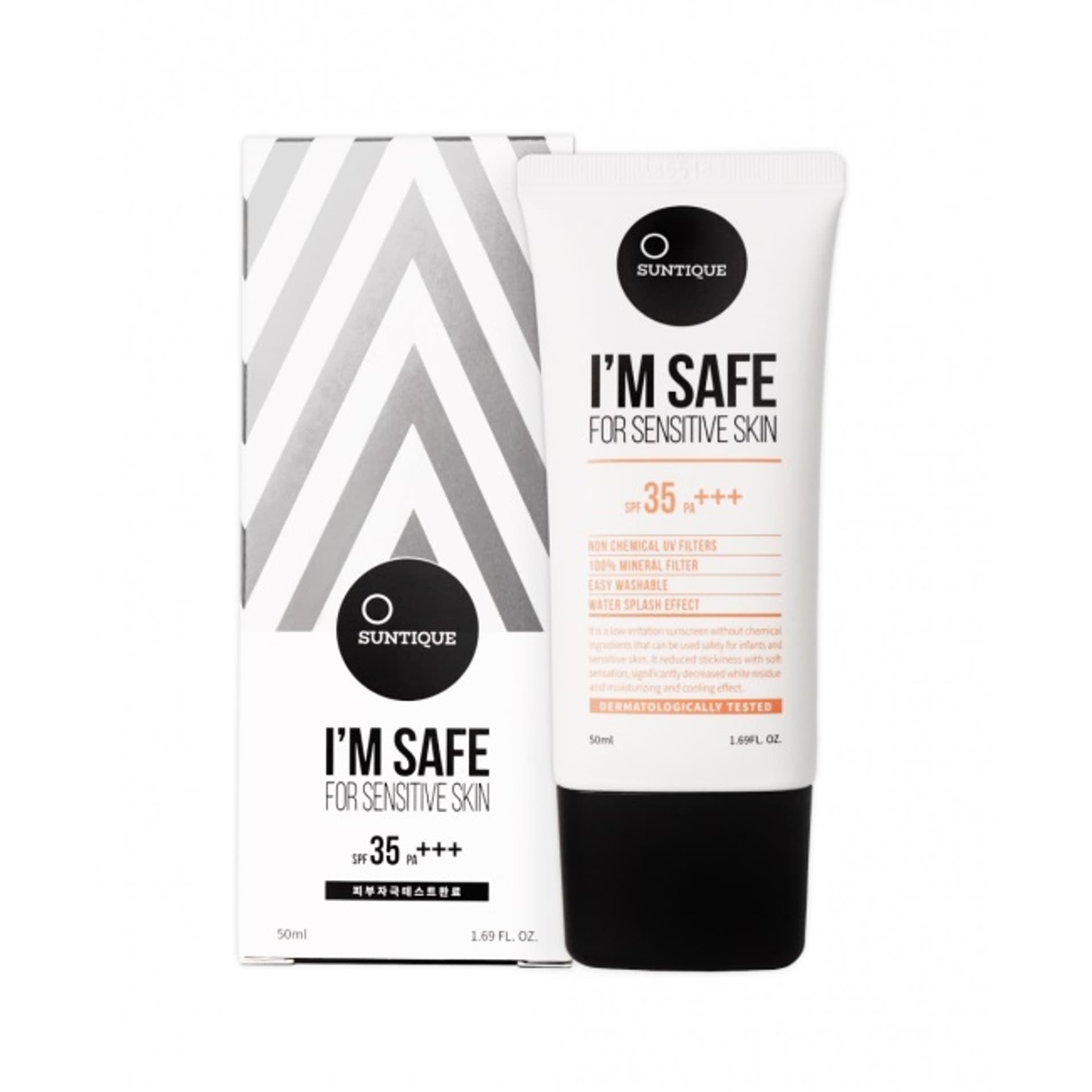 

SUNTIQUE I'm Safe For Sensitive Skin Sun Block krem przeciwsłoneczny do skóry wrażliwej 50ml