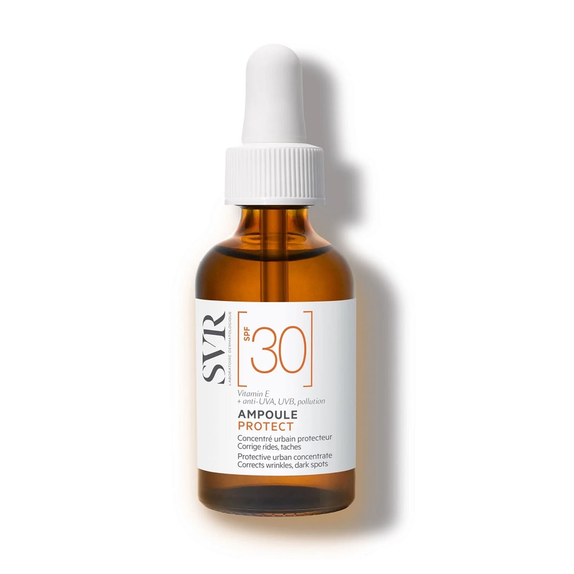

SVR Ampoule Protect Urban Concentrate SPF30 pielęgnacyjne serum przeciwzmarszczkowe z filtrem 30ml