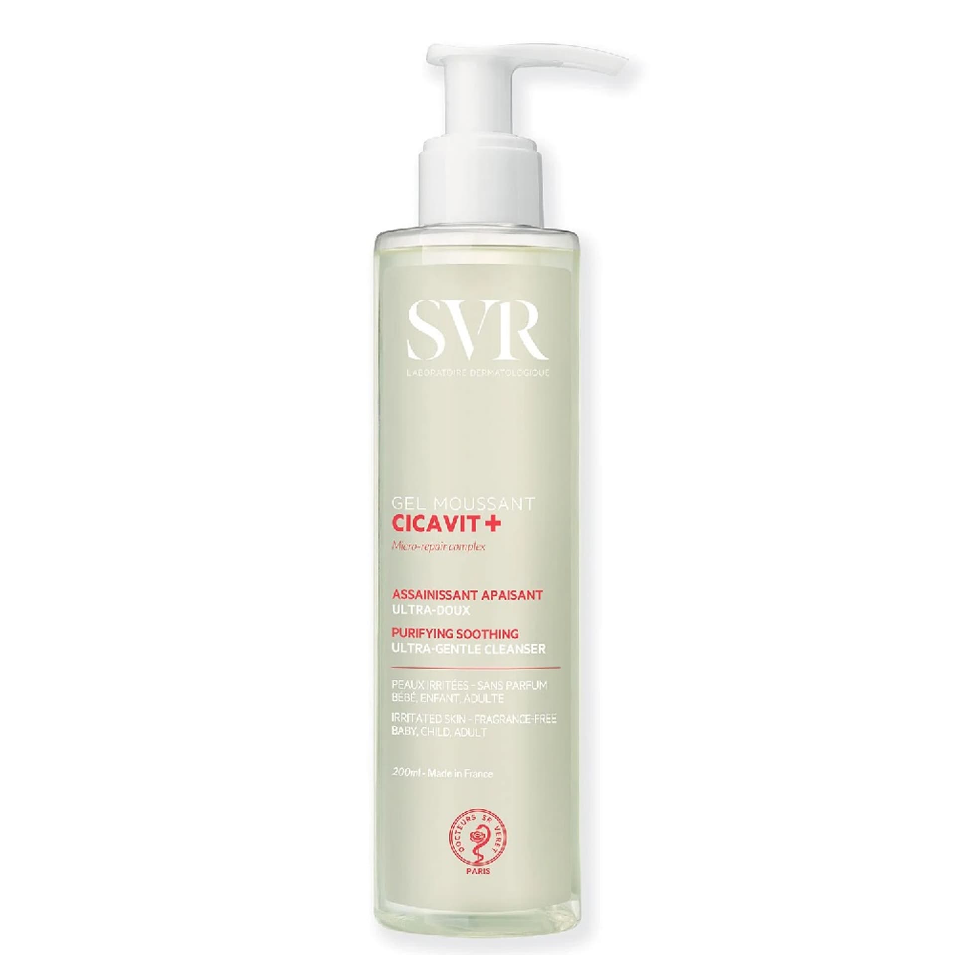 

SVR Cicavot Gel Moussant żel do mycia skóry uszkodzonej lub podrażnionej 200ml