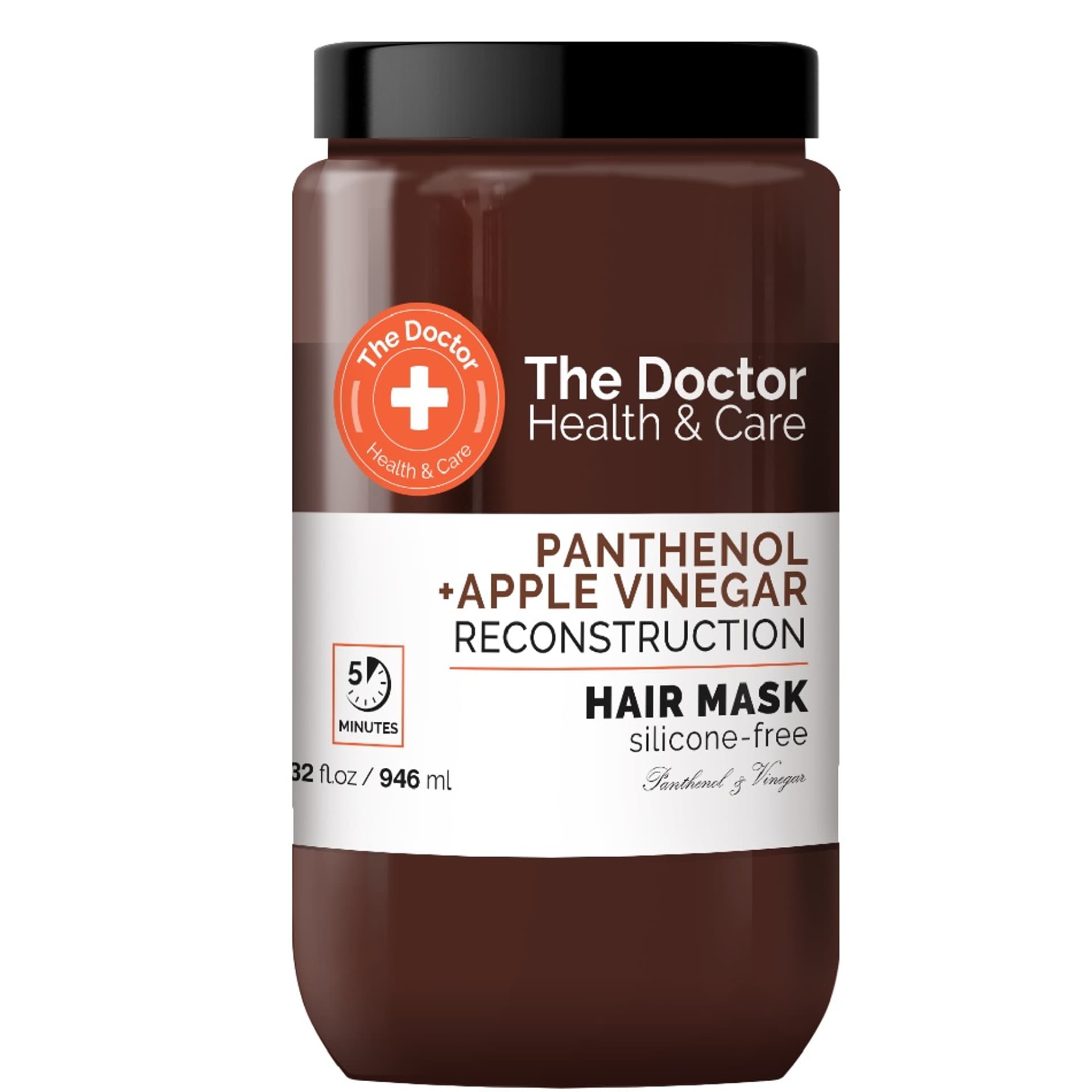 

THE DOCTOR Health Care maska do włosów rekonstruująca Ocet Jabłkowy + Pantenol 946ml