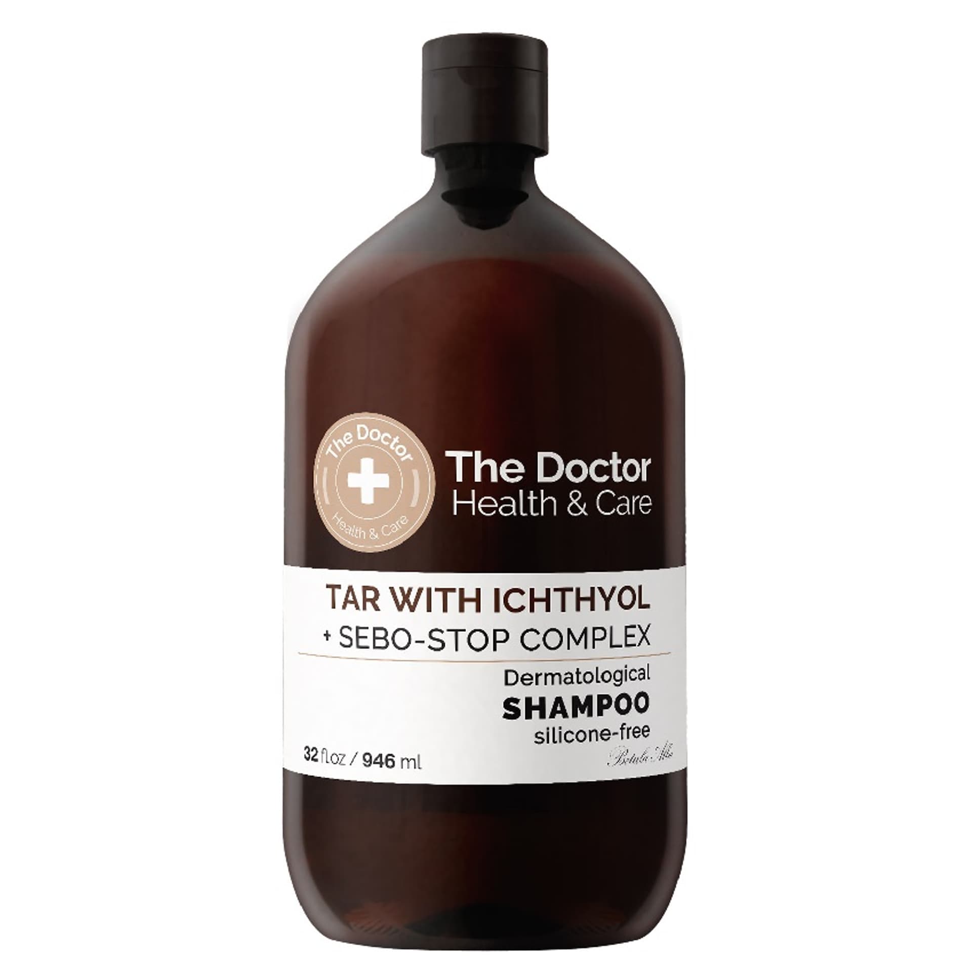 

THE DOCTOR Health Care szampon do włosów przeciw przetłuszczaniu Dziegieć + Ichthyol + Sebo-Stop Complex 946ml