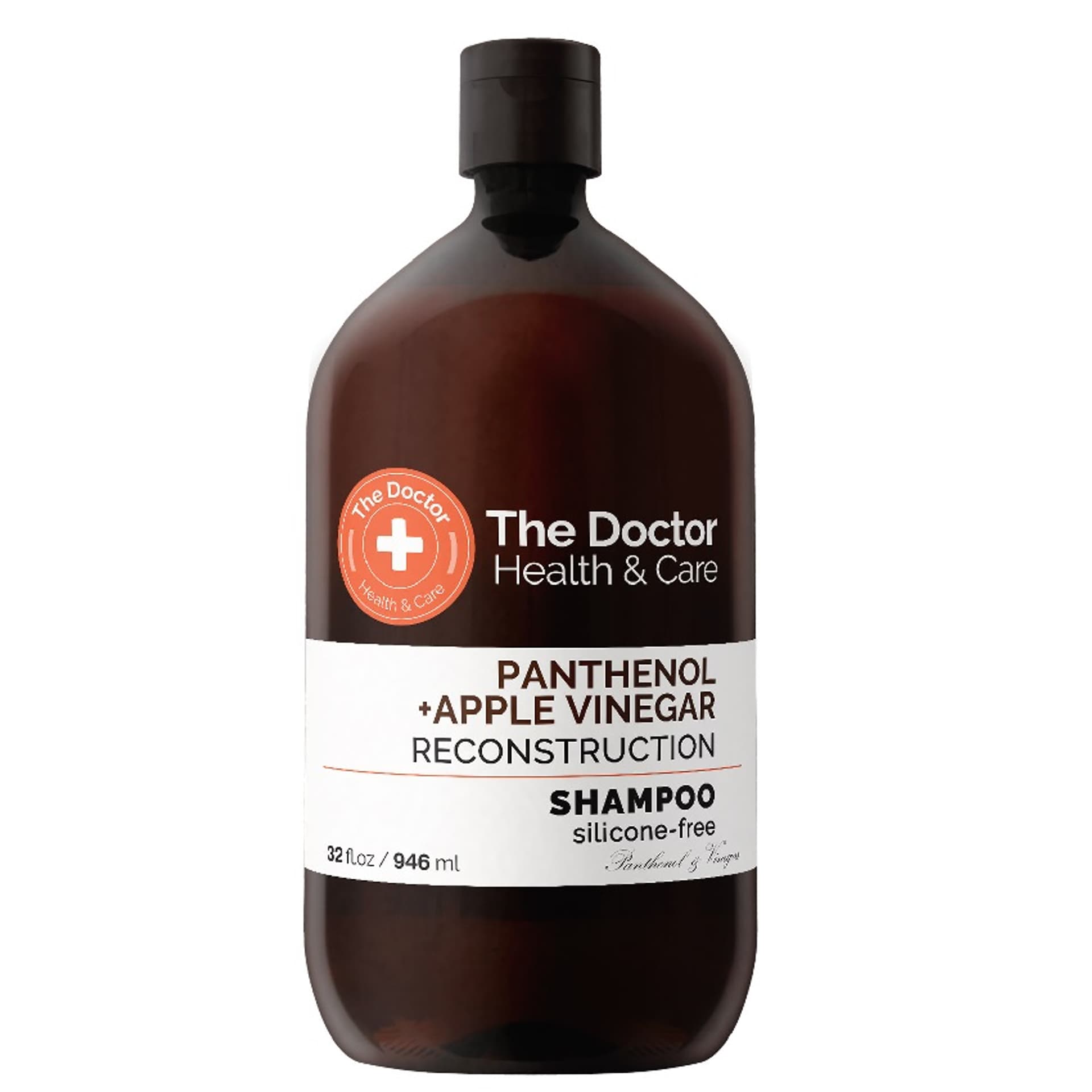 

THE DOCTOR Health Care szampon do włosów rekonstruujący Ocet Jabłkowy + Pantenol 946ml
