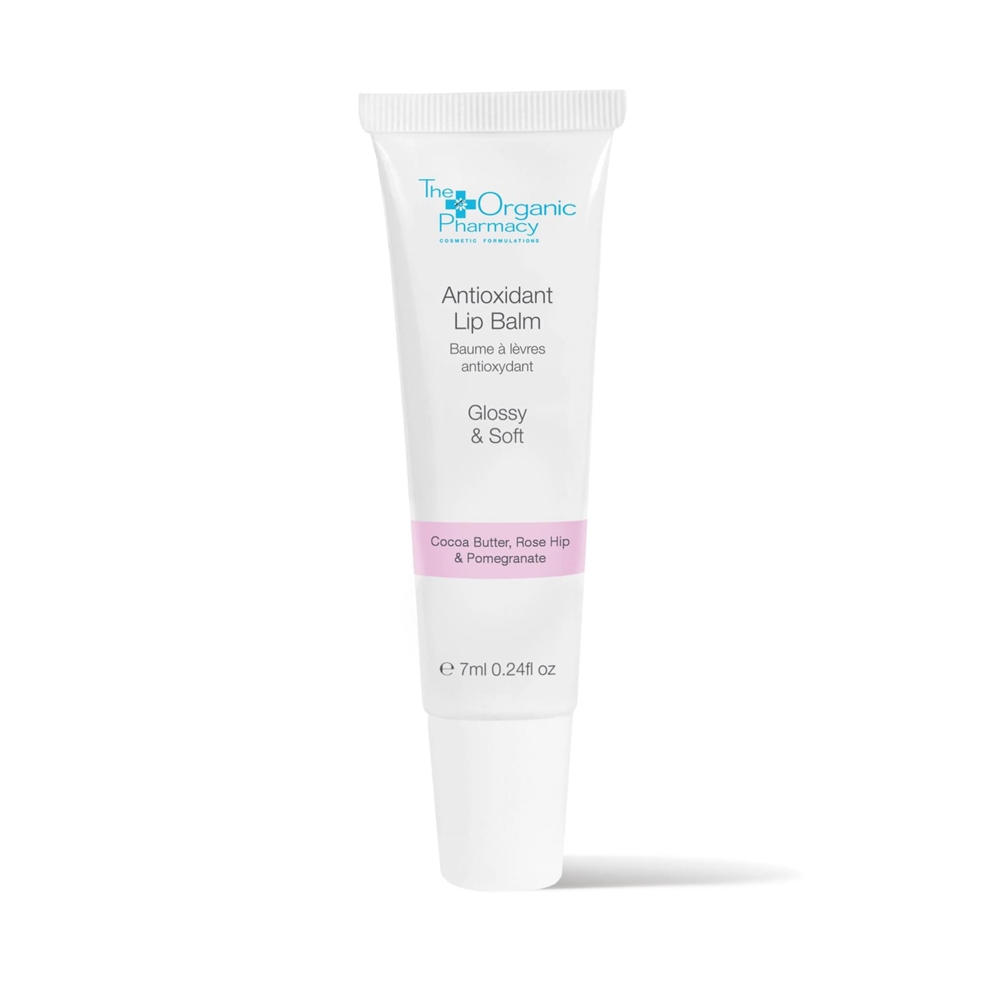 

THE ORGANIC PHARMACY Antioxidant Lip Balm odżywczy balsam do ust Cocoa Butter, Rose Hip Pomegranate 7ml