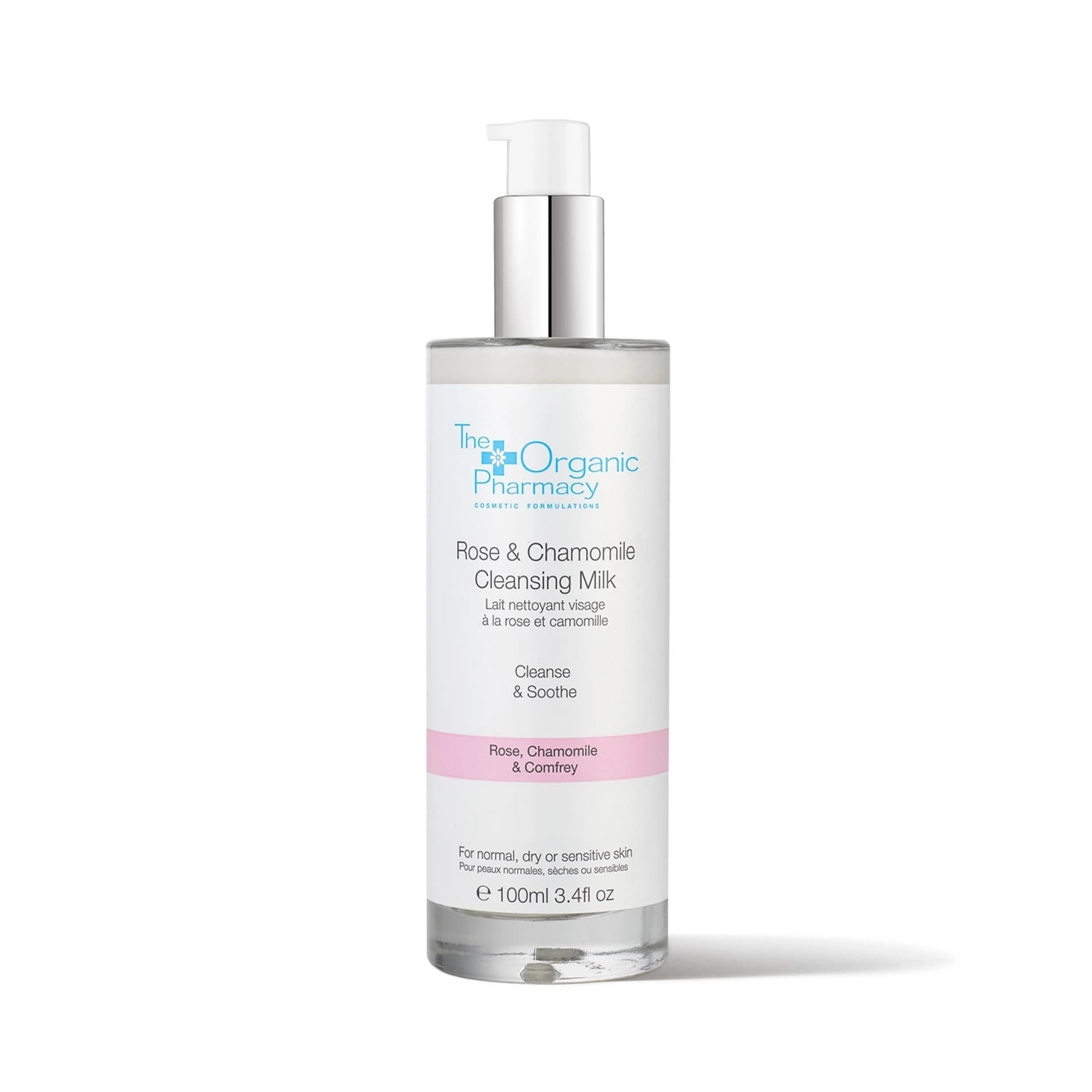 

THE ORGANIC PHARMACY Rose Chamomile Cleansing Milk oczyszczające mleczko do twarzy 100ml