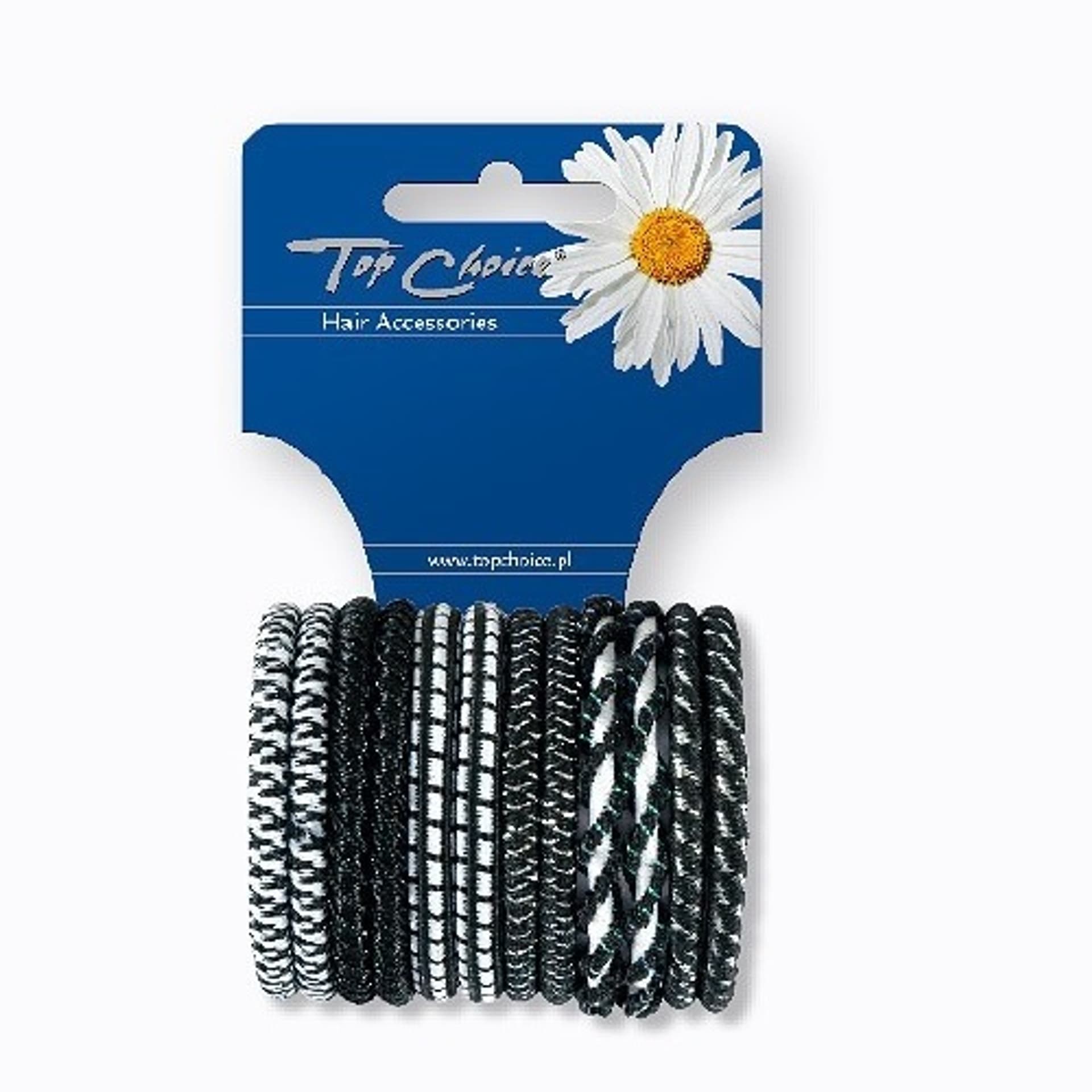 

TOP CHOICE Gumki do włosów 22371 12szt.