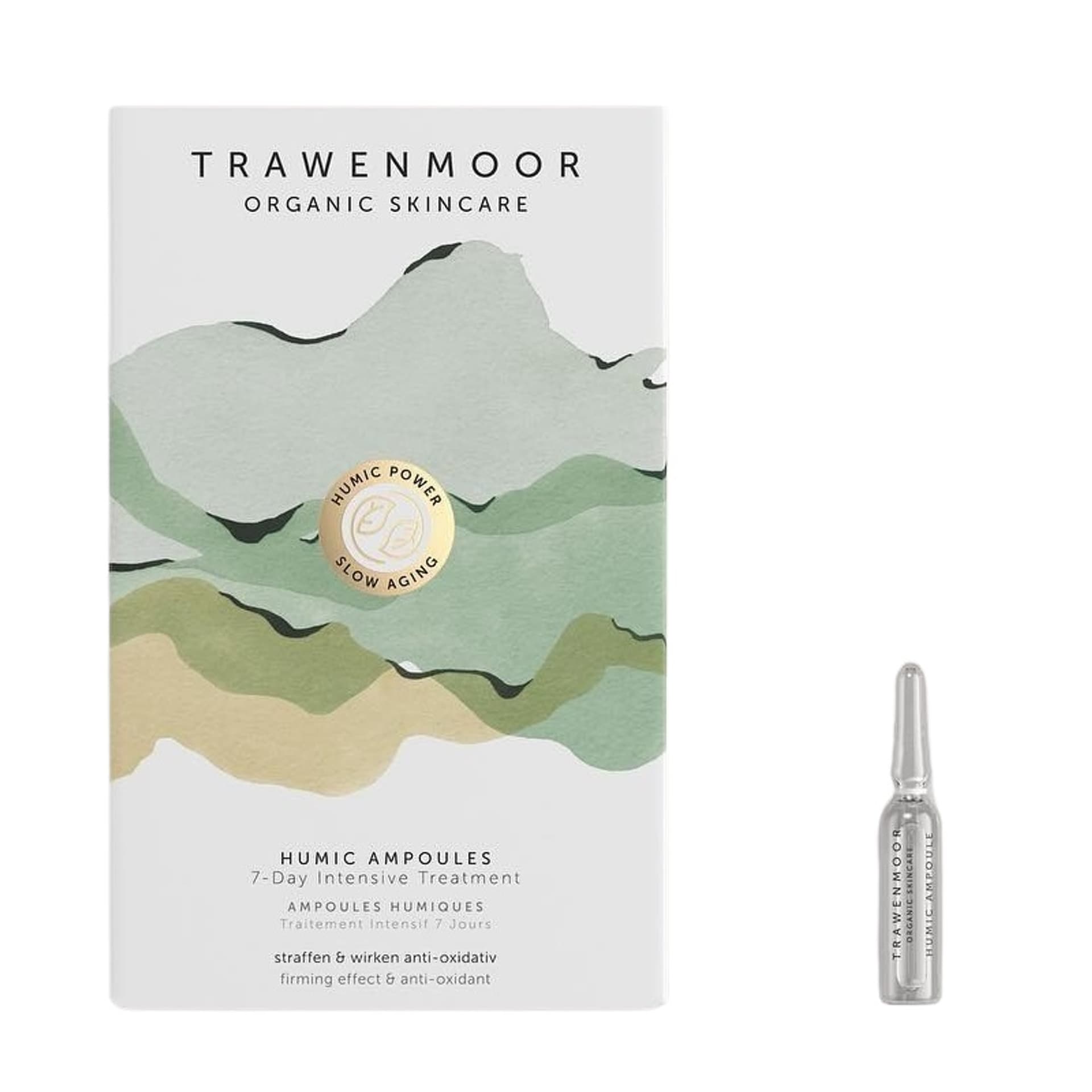 

TRAWENMOOR Humic Ampoules ampułki humusowe do twarzy 7x2ml